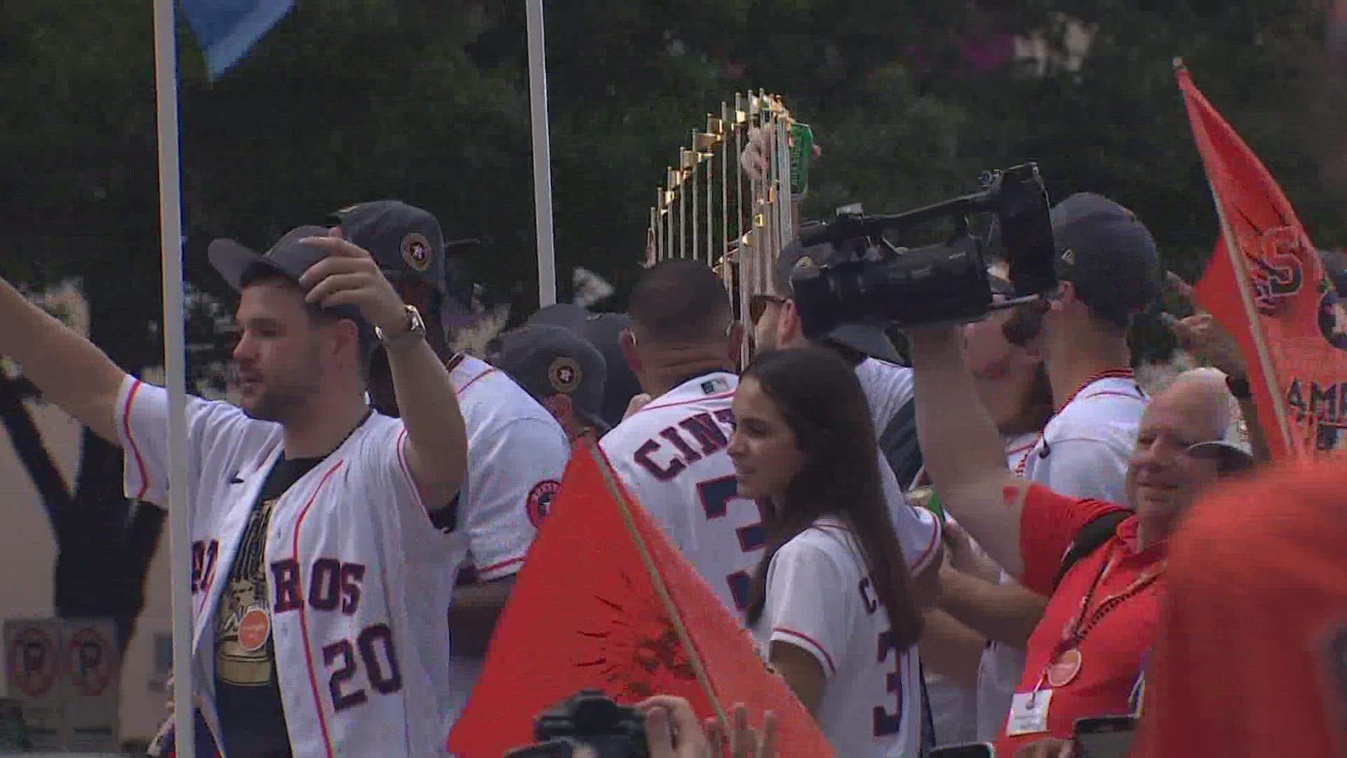 Highlights of the Astros 2022 World Series Parade