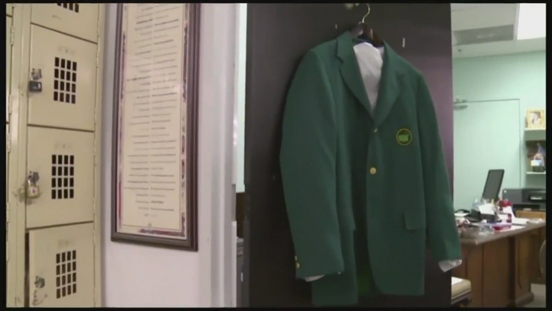 The very rare Masters jacket found in a Houston thrift store last year is now being used to help bring in money for cancer research thanks to its new owner in Pennsylvania.