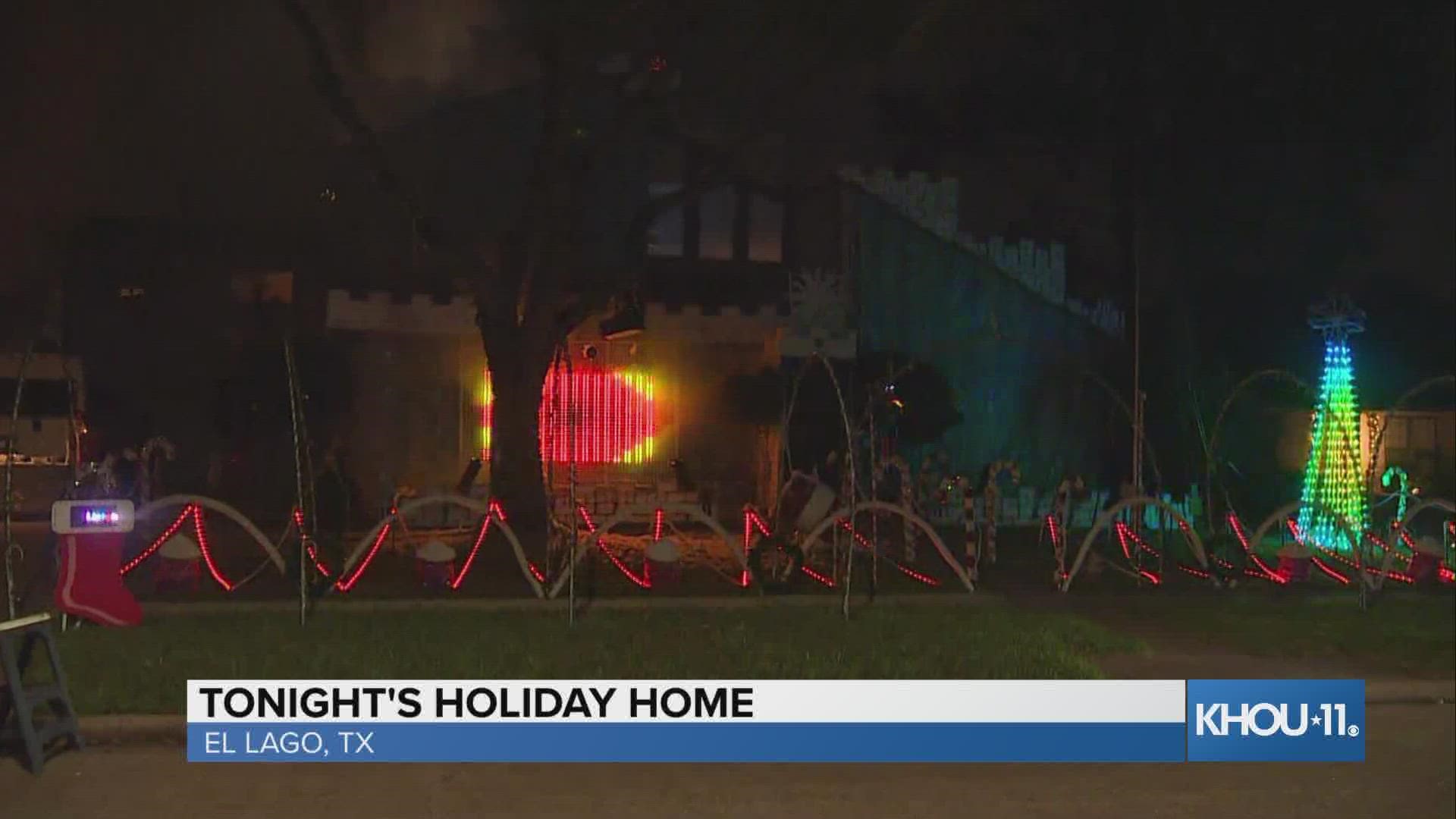 Brandi Smith takes you on a tour of the lights in El Lago.