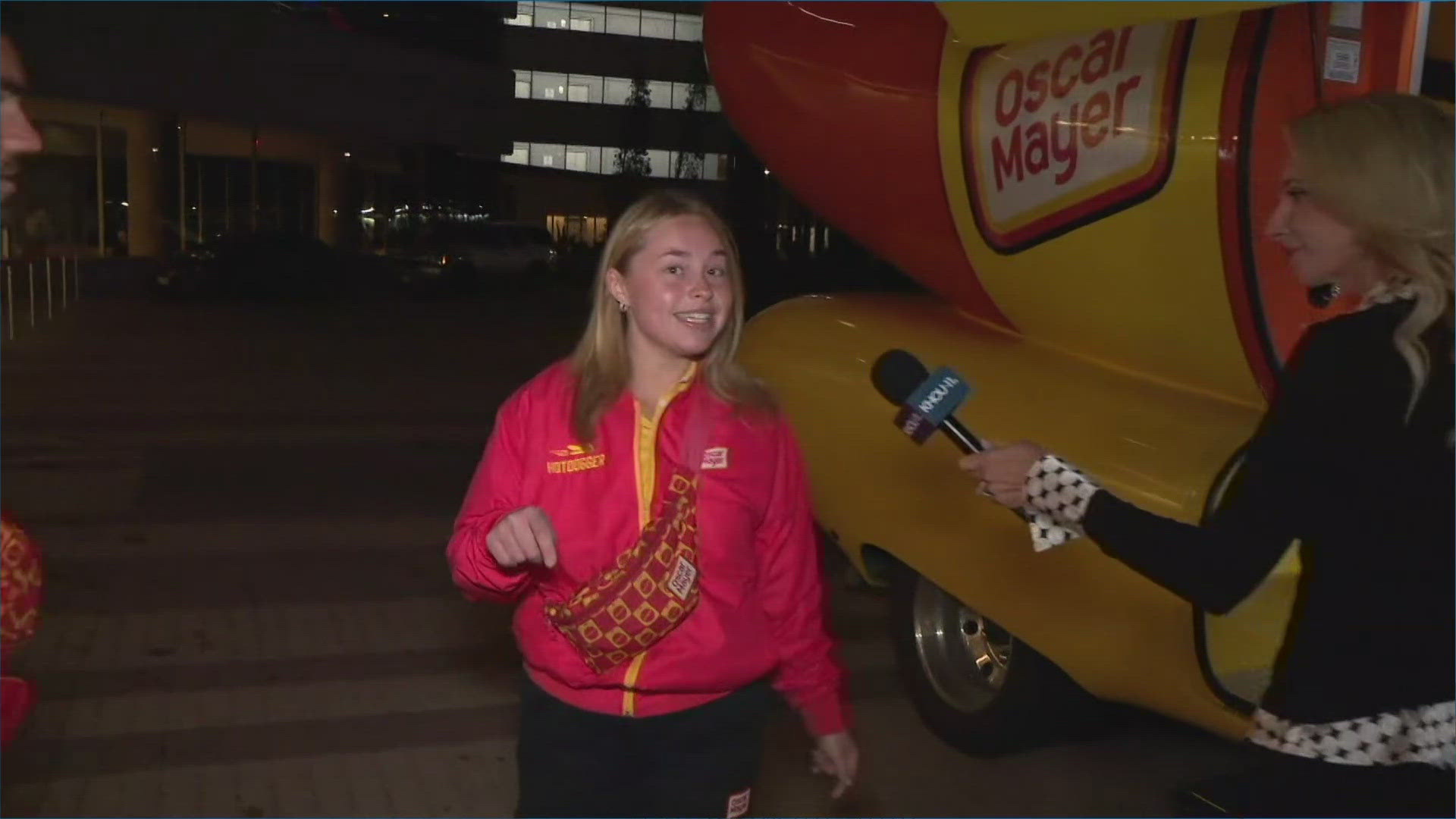 The famous Oscar-Mayer Wienermobile hits the Houston are starting on Thursday.