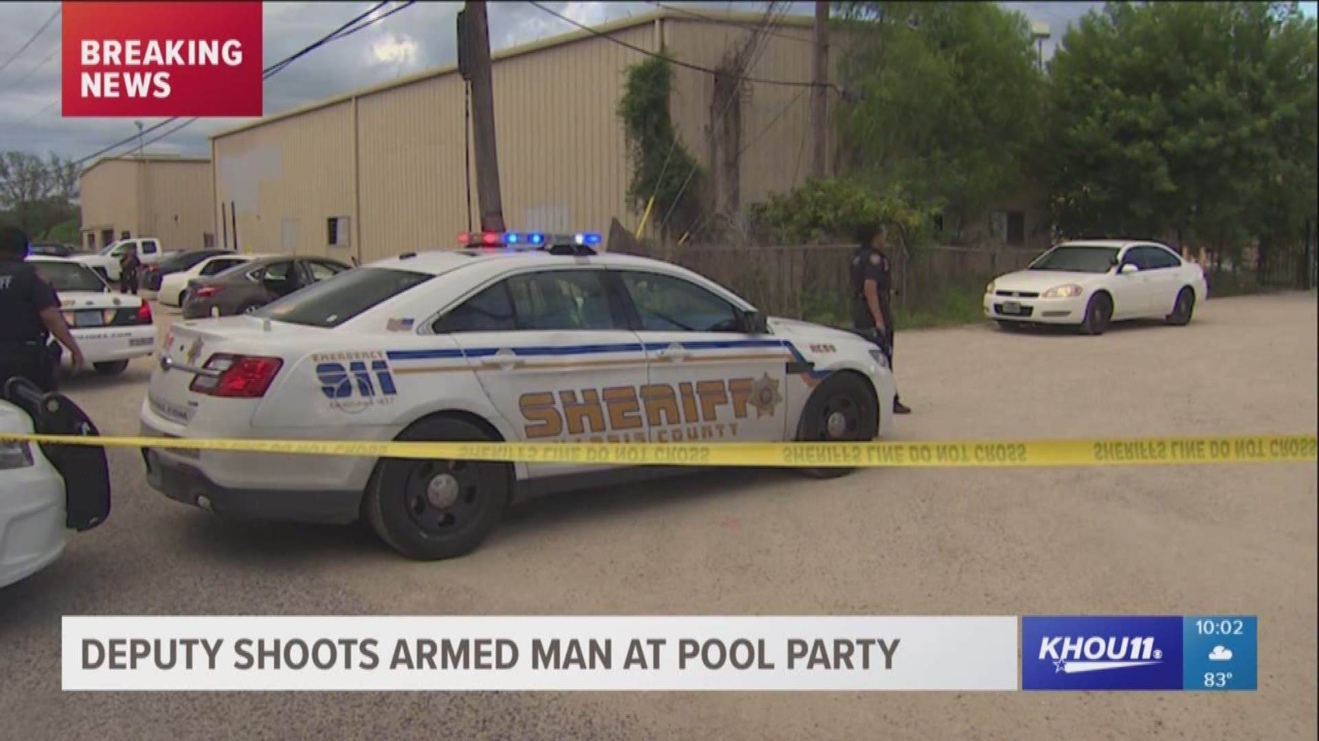 Sheriff Man shot at house party after pointing AK47 at deputy