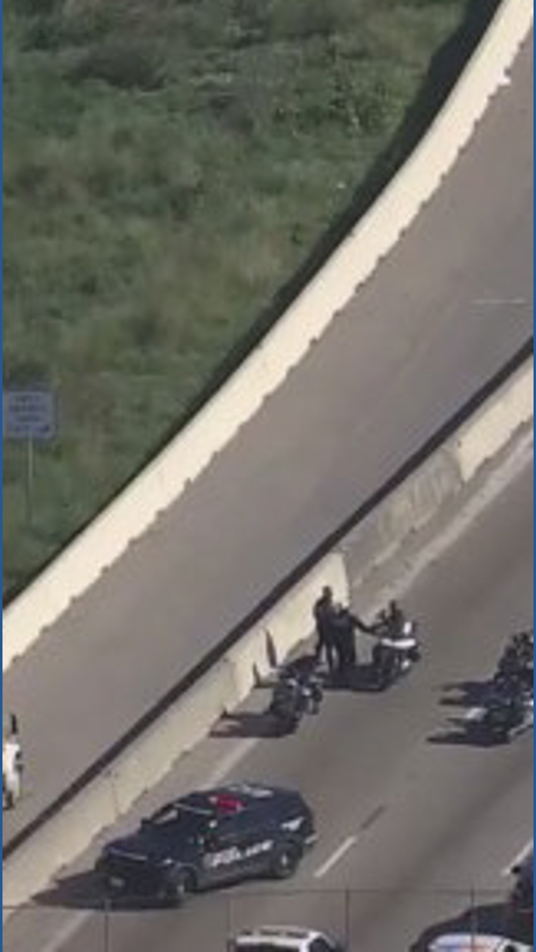 Traffic still snarled after bridge strike on Katy Freeway | khou.com