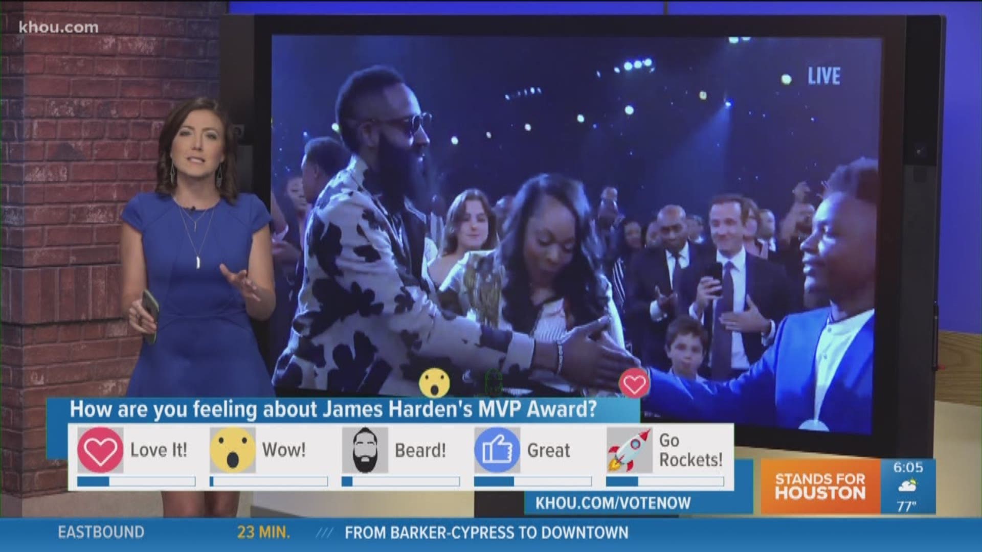 James Harden wins NBA MVP award