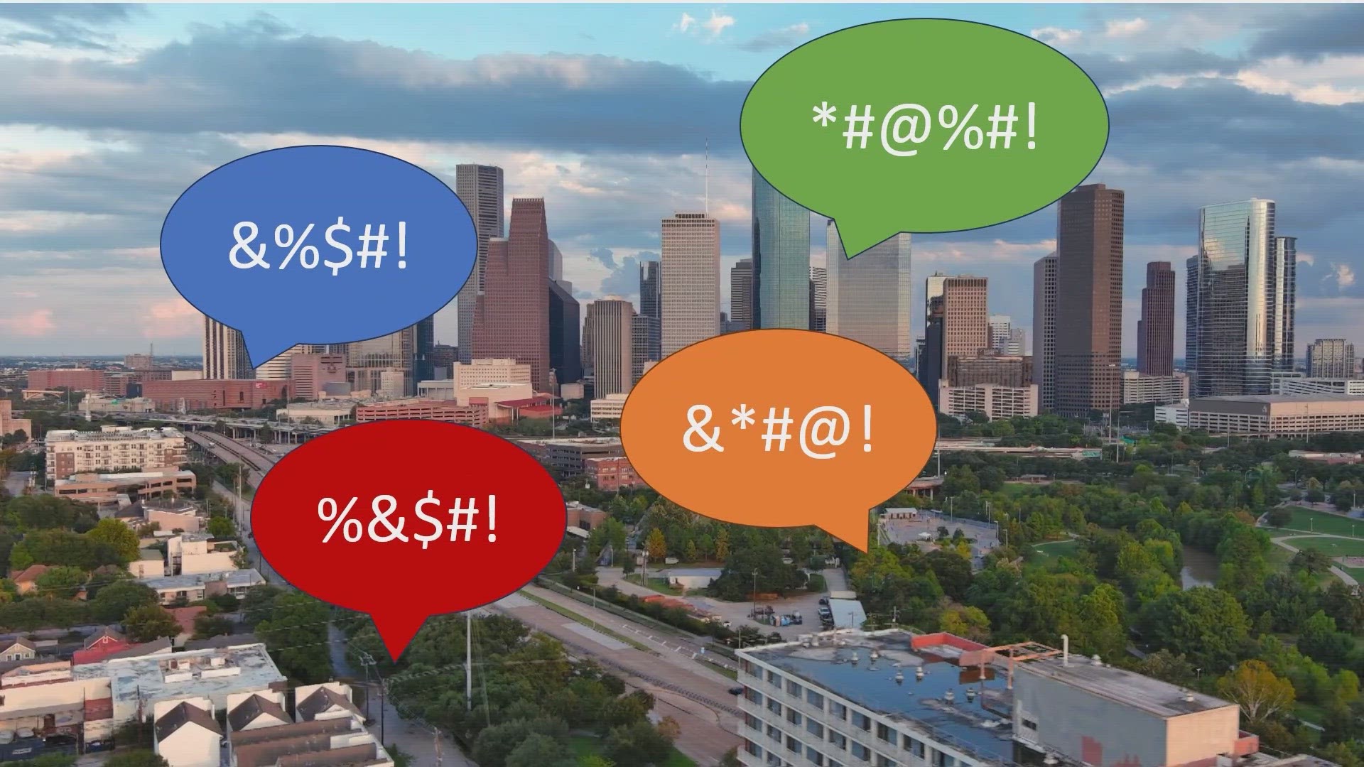 Everything is bigger in Texas, including the potty mouths, according to a recent study. It says Texans curse on social media more than folks in other states.