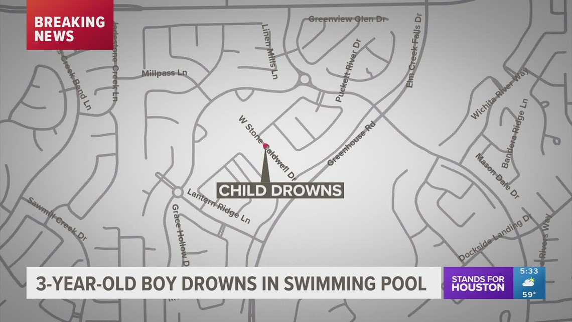 3-year-old boy drowns in NW Harris County, deputies say