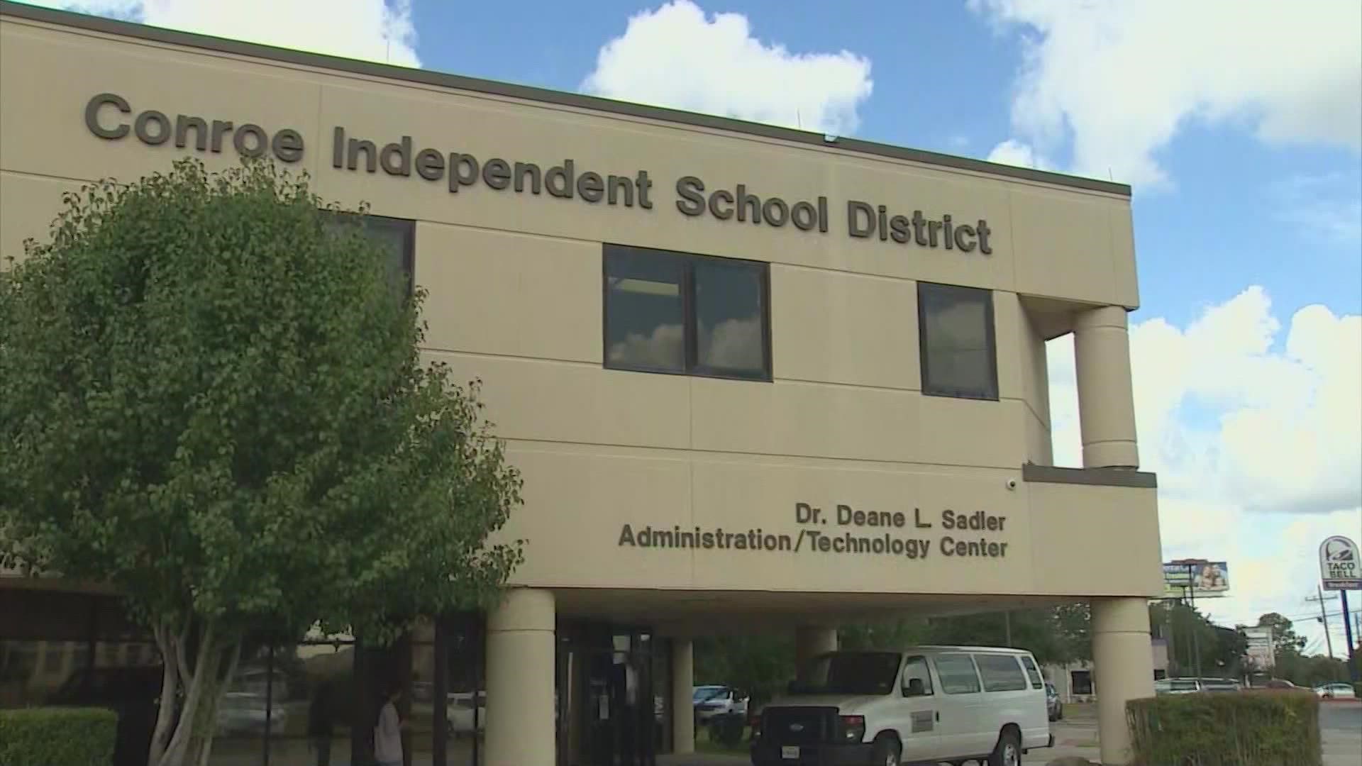 Conroe ISD remains without a mask mandate, and teachers are continuing to get sick with COVID.