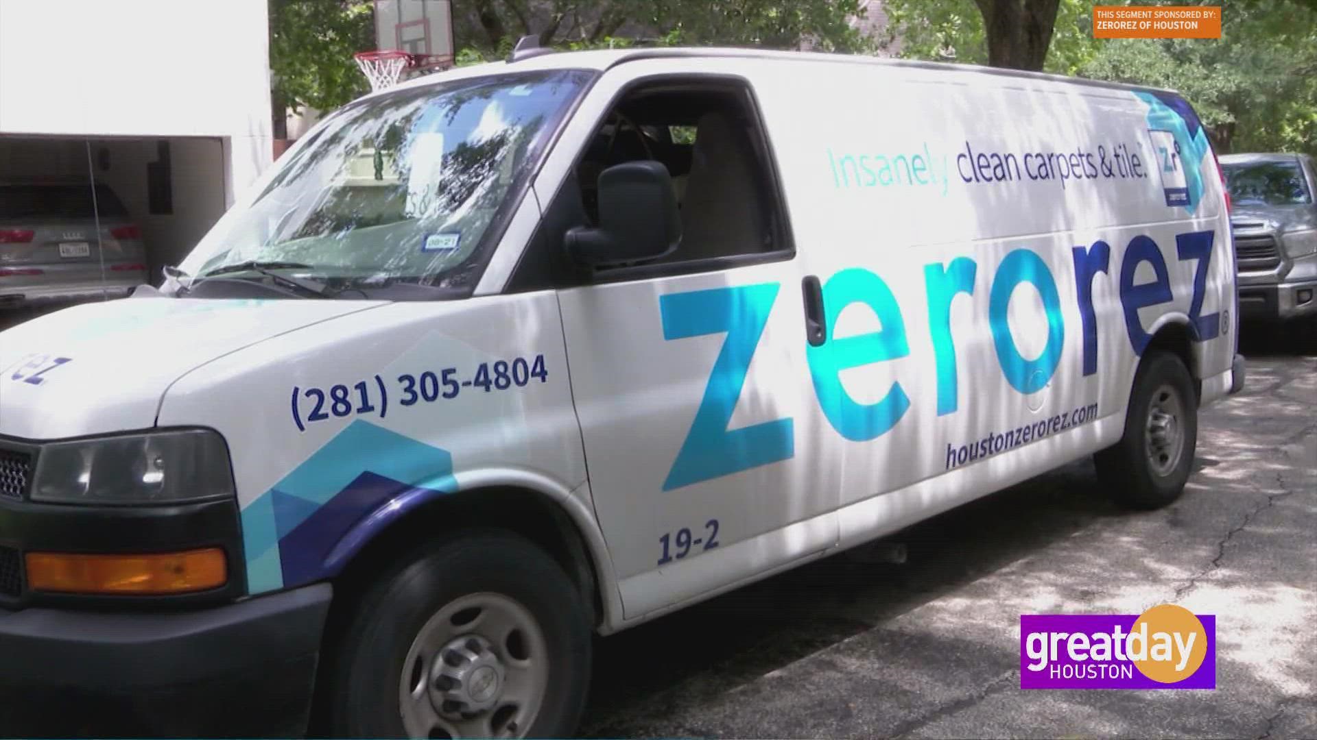 Kyle Peterson, General Manager of Zerorez of Houston, shares how Zerorez can clean your floors without any toxic chemicals or detergents.