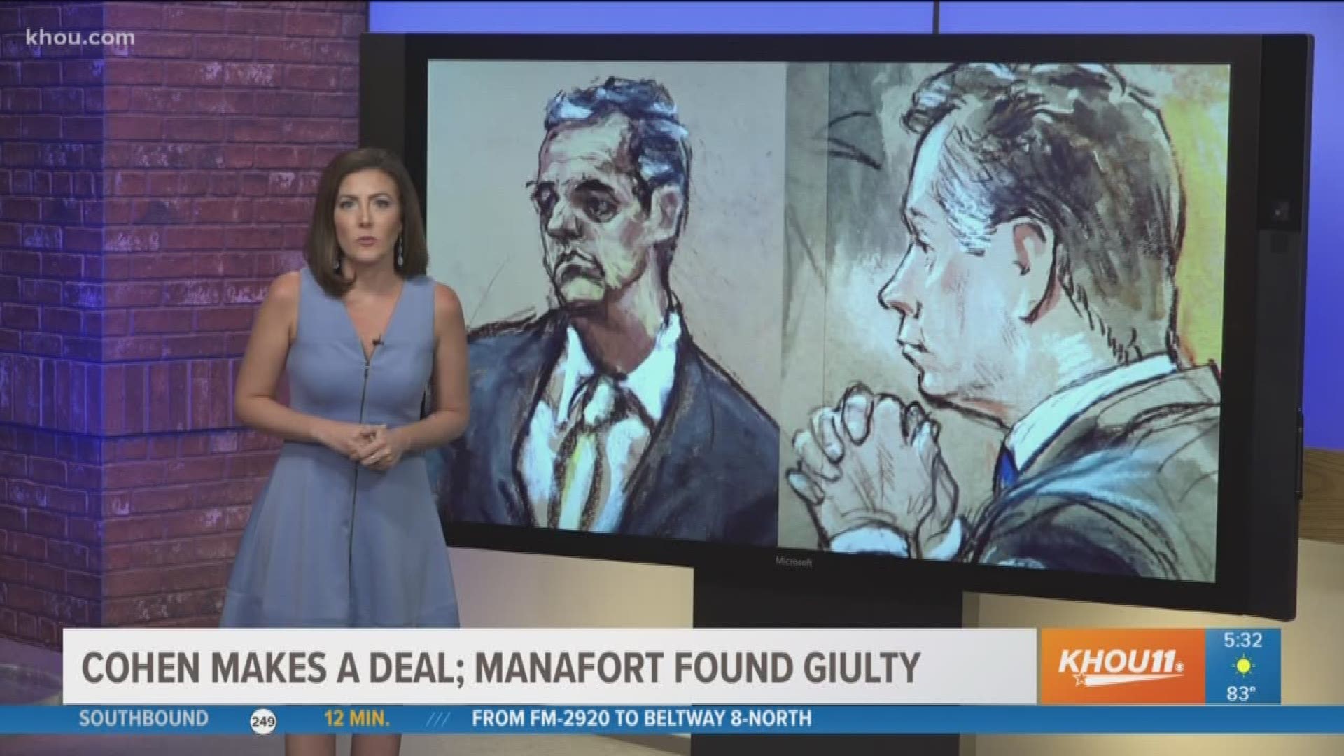 Cohen makes a deal; Manafort found guilty