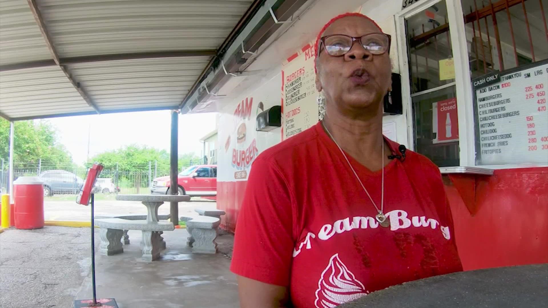 Cream Burger, a staple in Houston's Third Ward, is celebrating 60 years in the community.