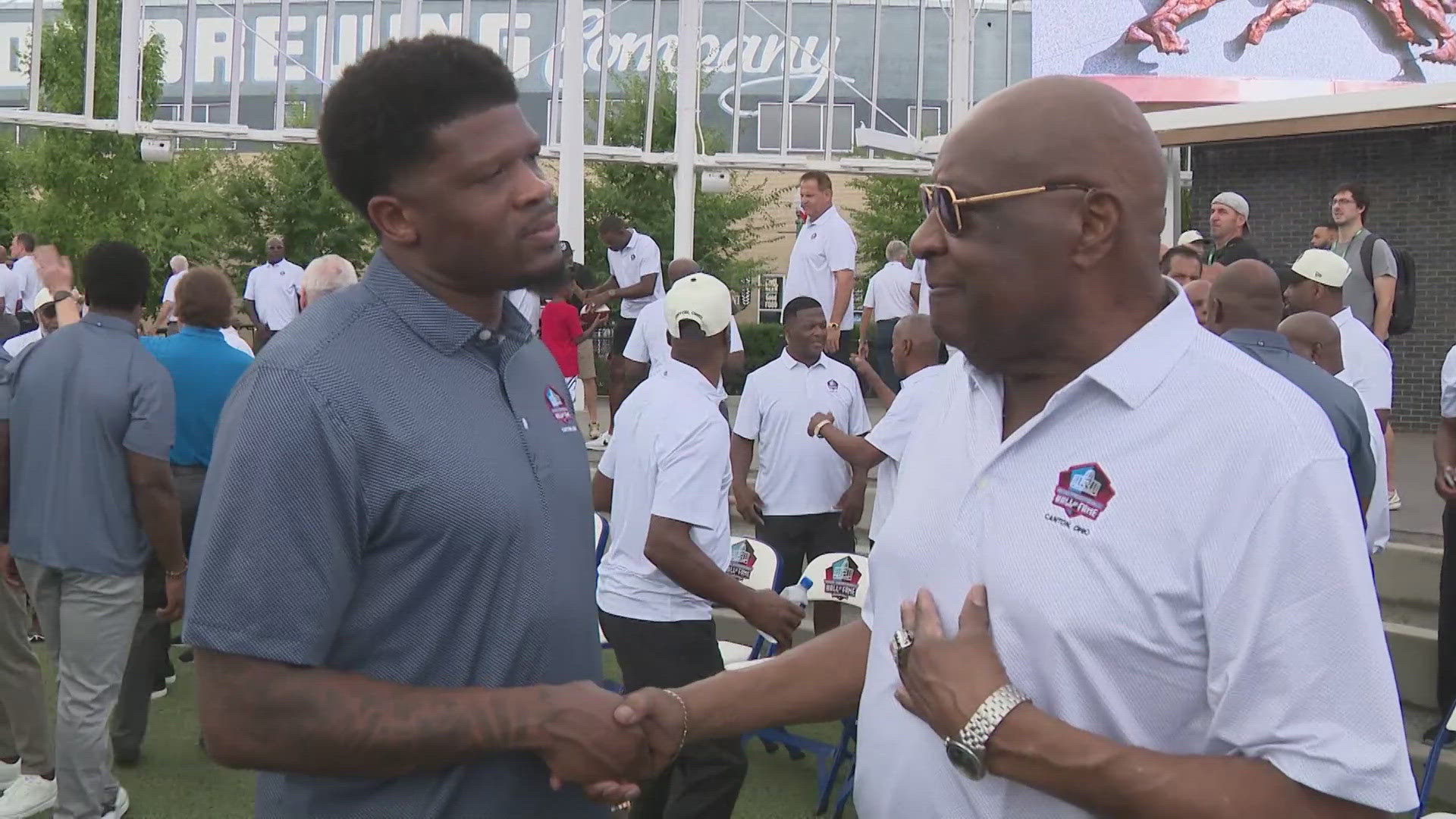 Andre Johnson, in the hours before being anointed into pro football history, said he never realized how big of an impact he had on people just by playing football.