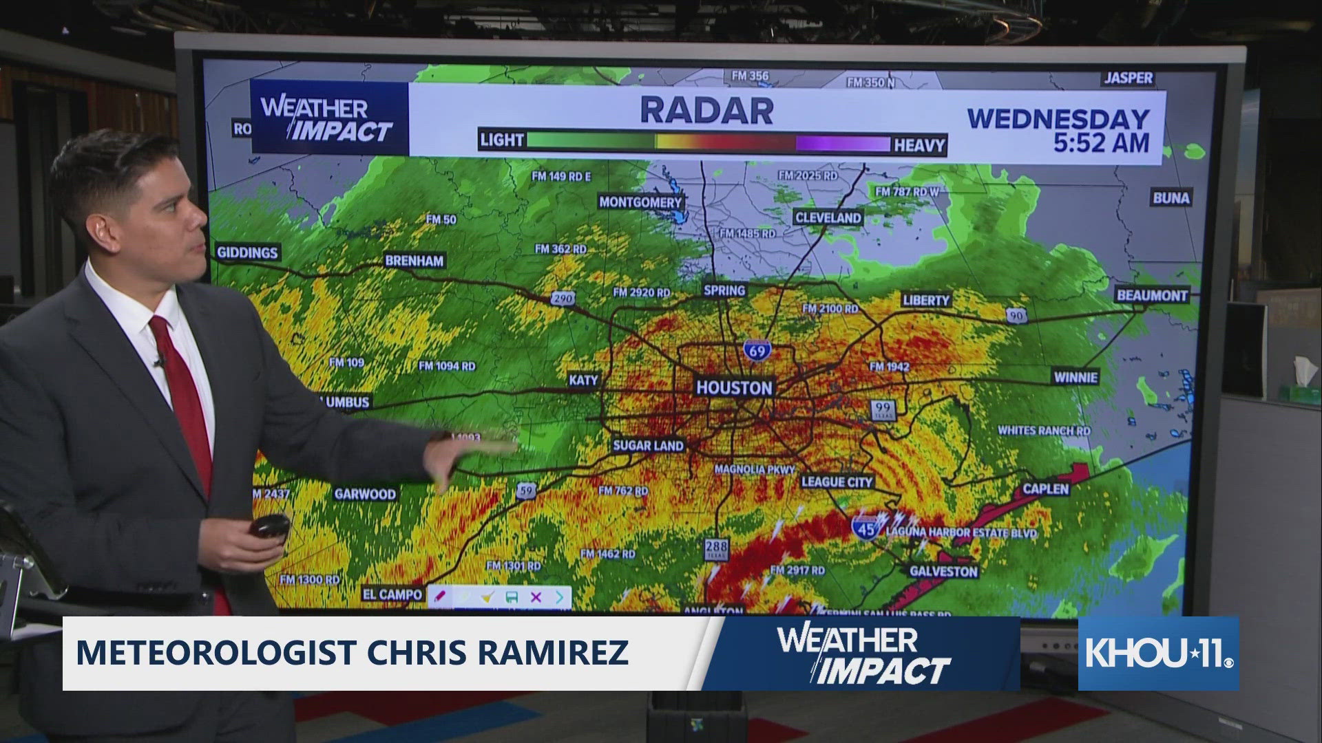 Houston could be in for a rainy stretch this week | khou.com