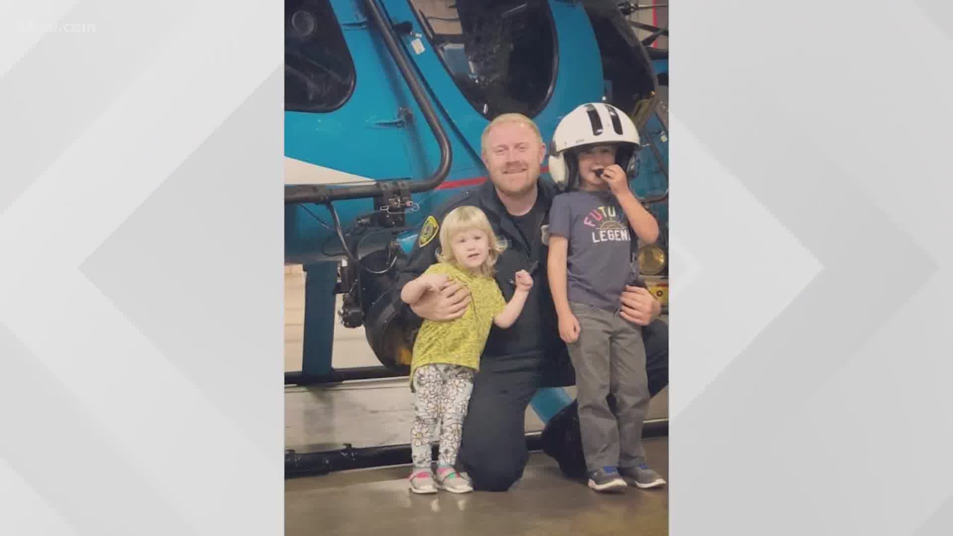 Officer Jason Knox, 35, is being remembered as an amazing officer, a devoted husband and loving father of two children.