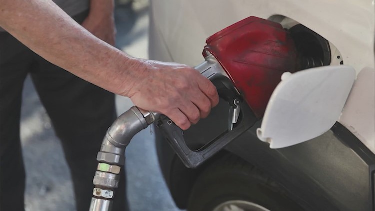 Why are gas prices dropping now ahead of the summer vacation season?