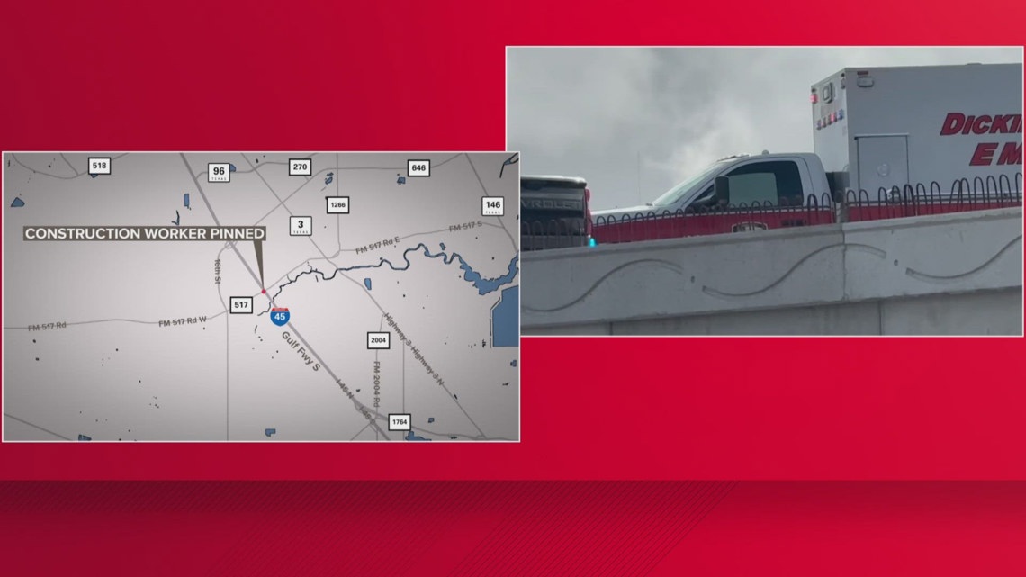 Construction worker dies after being pinned by heavy equipment in ...