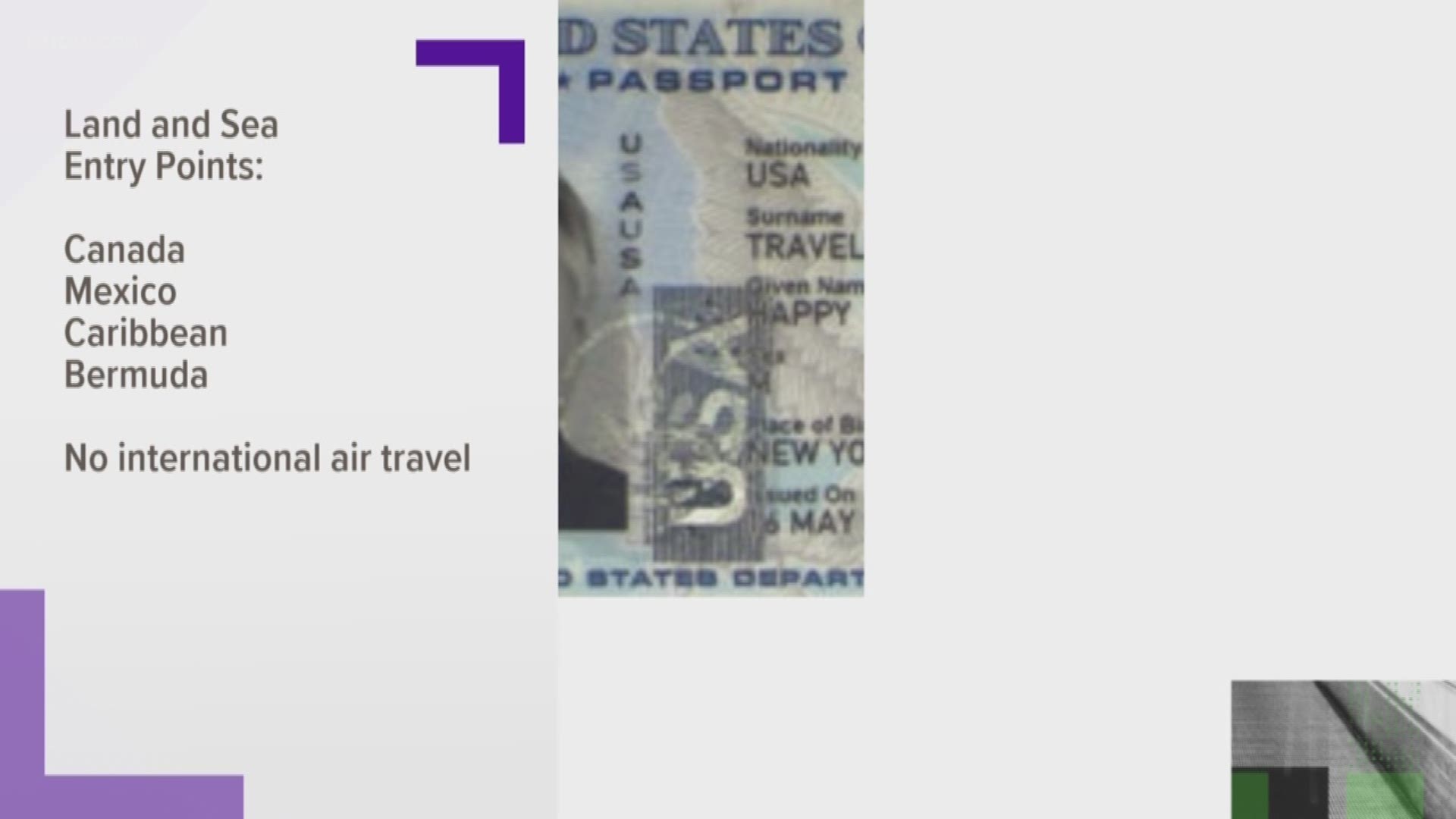 Our Verify team is looking into a viewer’s question about whether you can travel with just your passport card.