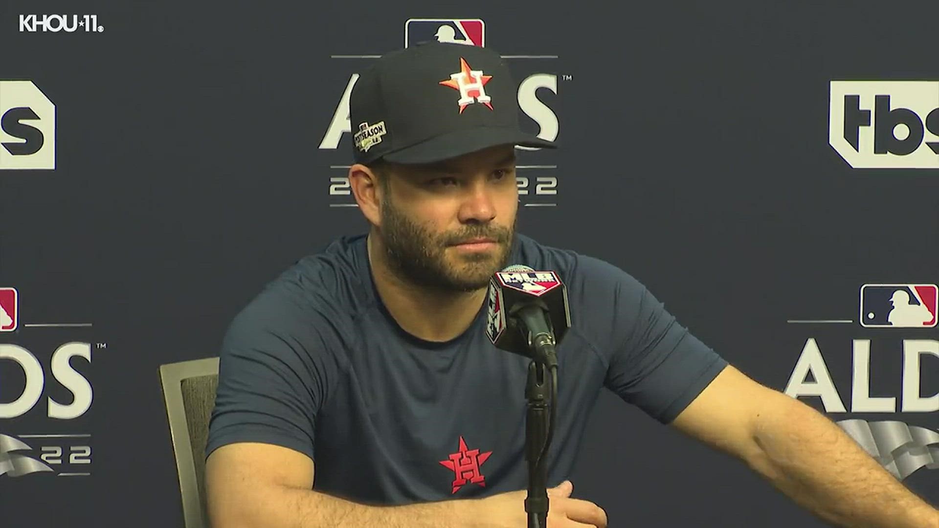Astros 2B Jose Altuve on his love for the team, the fans and H-Town