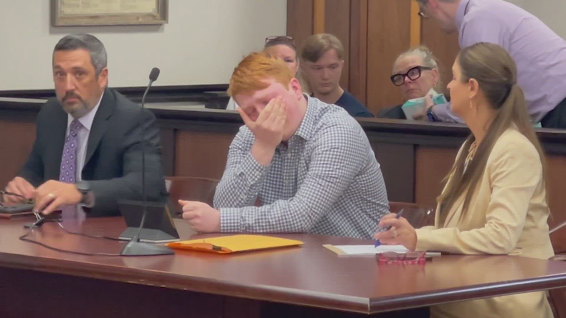 Hilton was given a 50-year sentence for the 2023 shooting death of Ethan Riley. Benjamin Bliek, who survived the shooting, delivered a victim impact statement. 