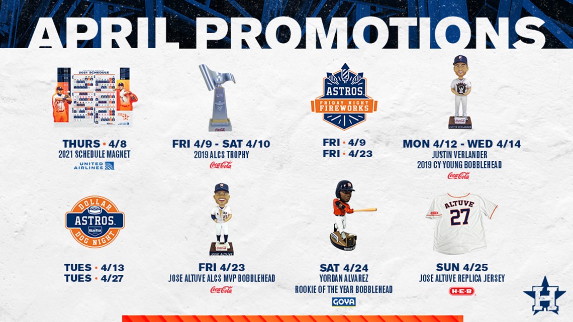 Houston Astros - All fans in attendance at next week's game will take home  this Jose Altuve Space City Bobblehead! Get your tickets and view all  promotions at www.Astros.com/Promotions.