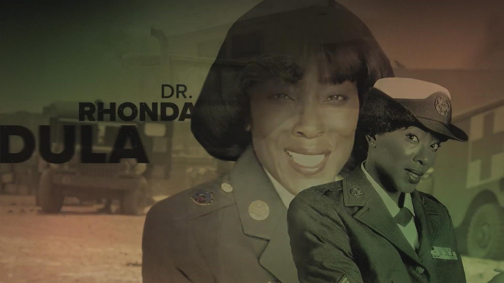 This is one of the women featured in The Invisible Project, a documentary on challenges facing women in the military.