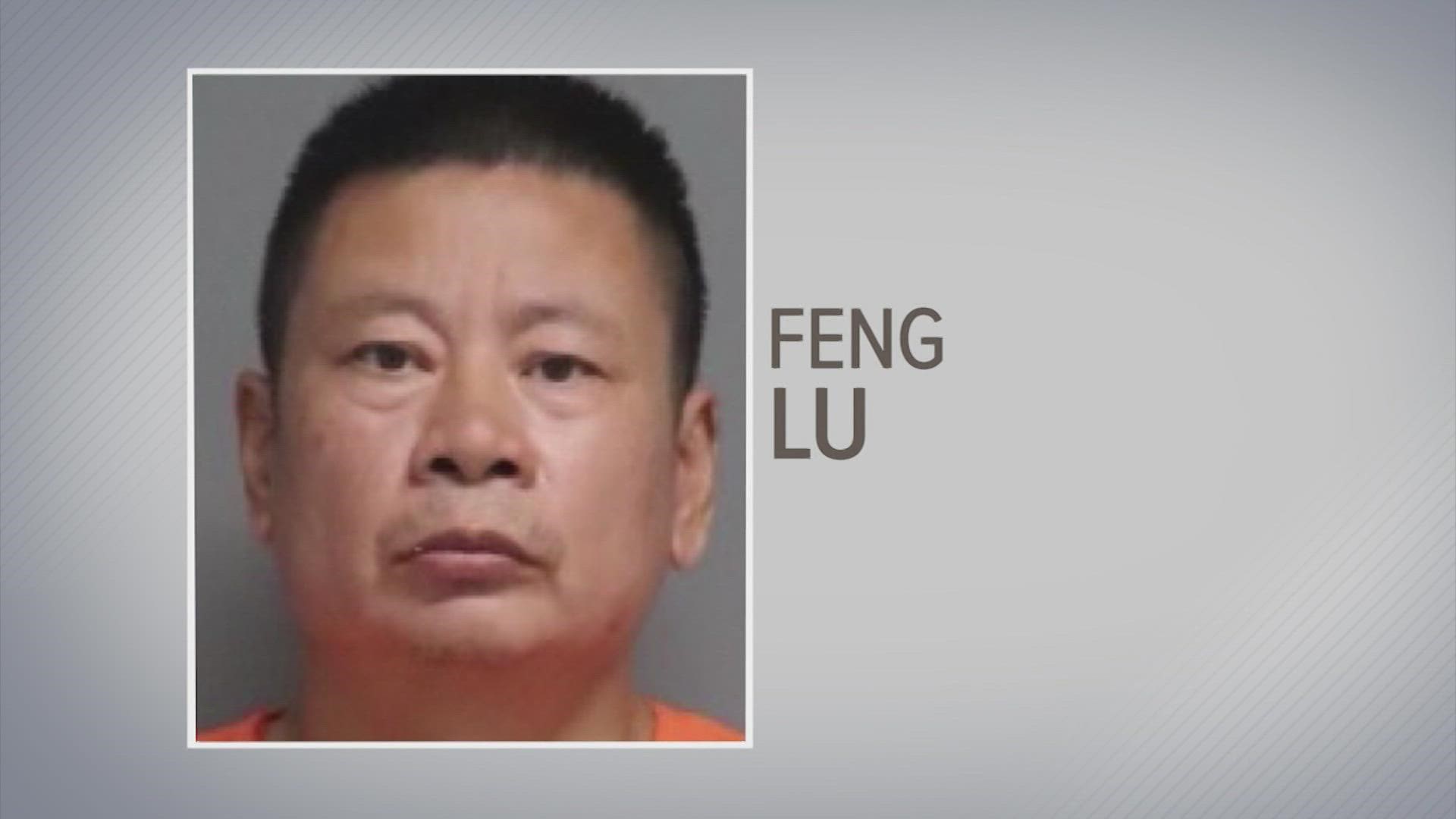 Feng Lu is charged with capital murder for the execution-style shooting deaths of Maoye Sun, 50, Mei Xie, 49, and their 7- and 9-year-year-old sons.