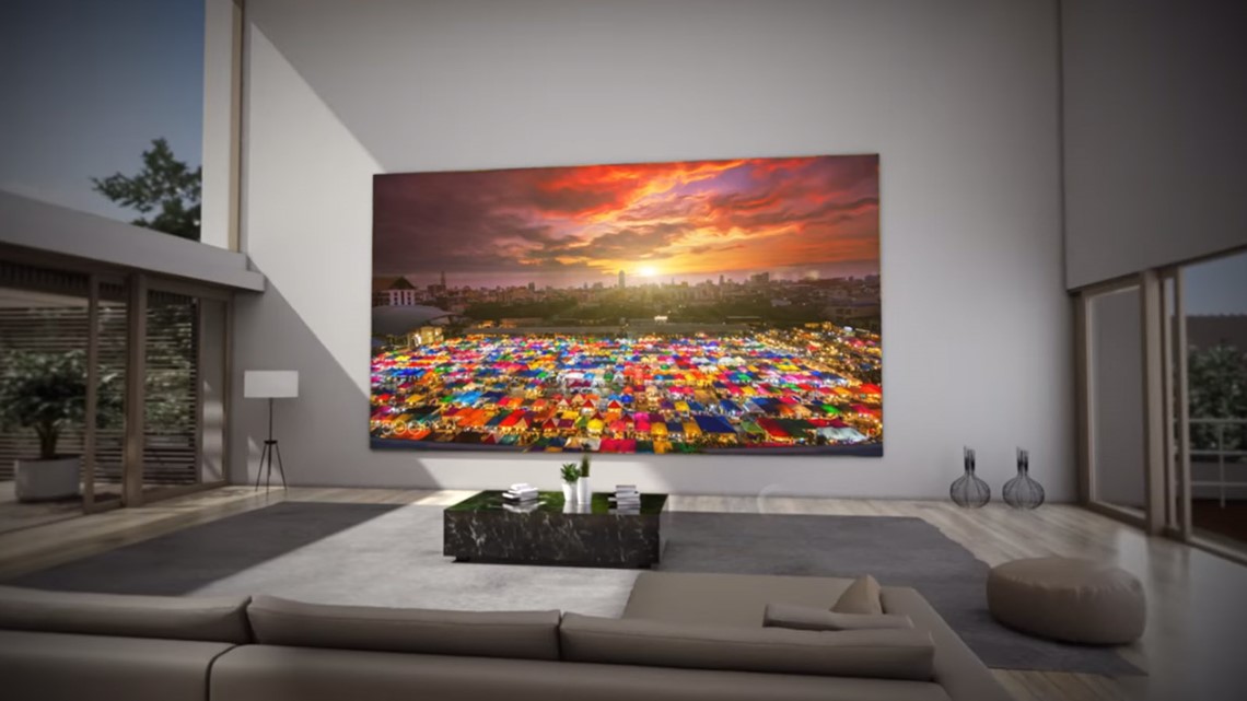 Samsung calls its new 219inch TV ‘The Wall’
