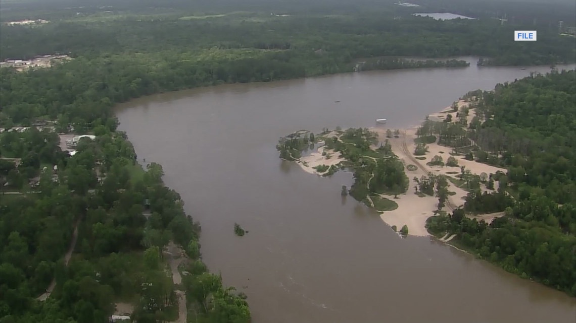 With rain on the way, Lake Houston being lowered by a foot