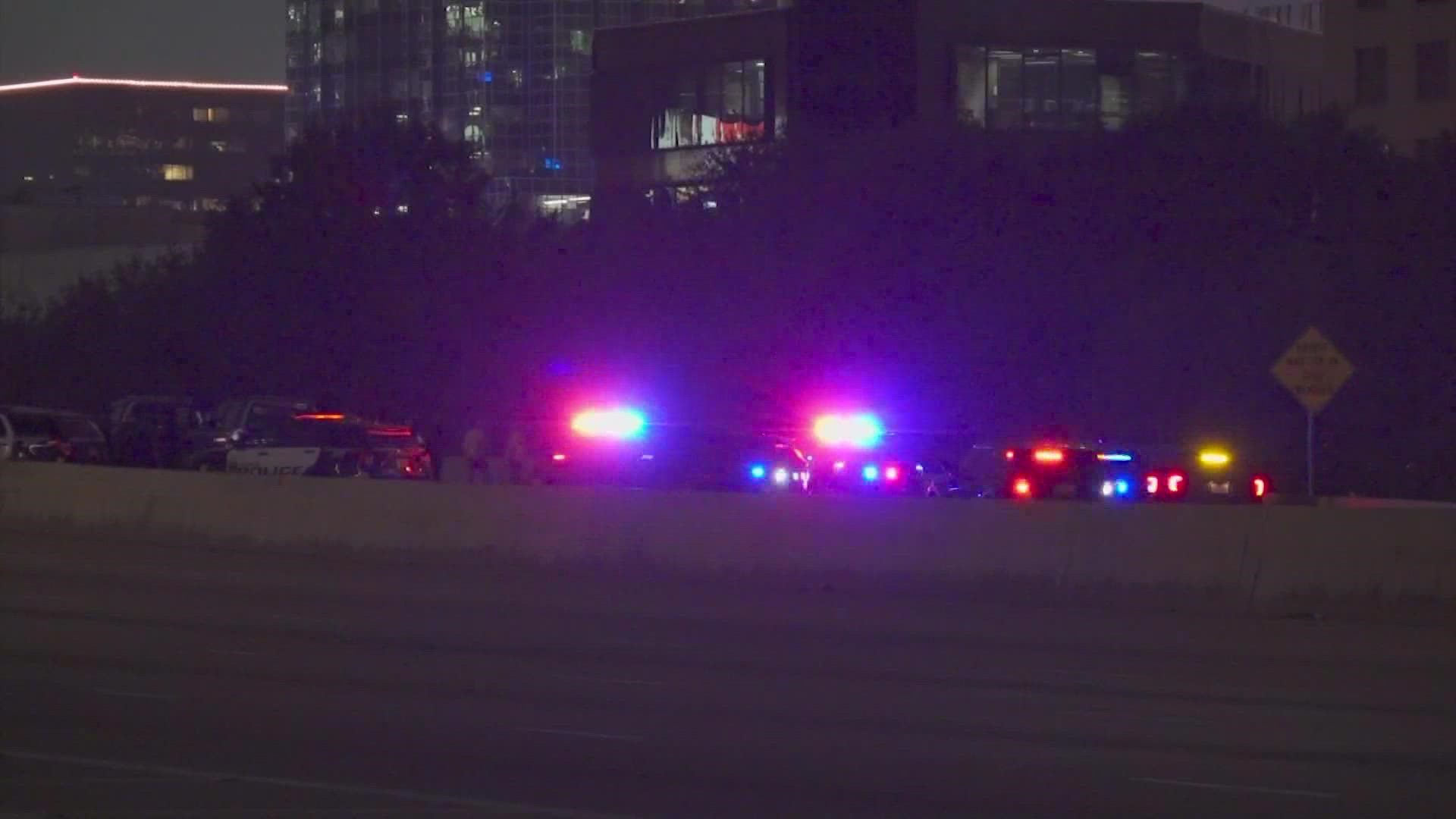 The 610 West Loop is shut down heading south due to a deadly crash in the Galleria area early Thursday, according to the Houston Police Department.