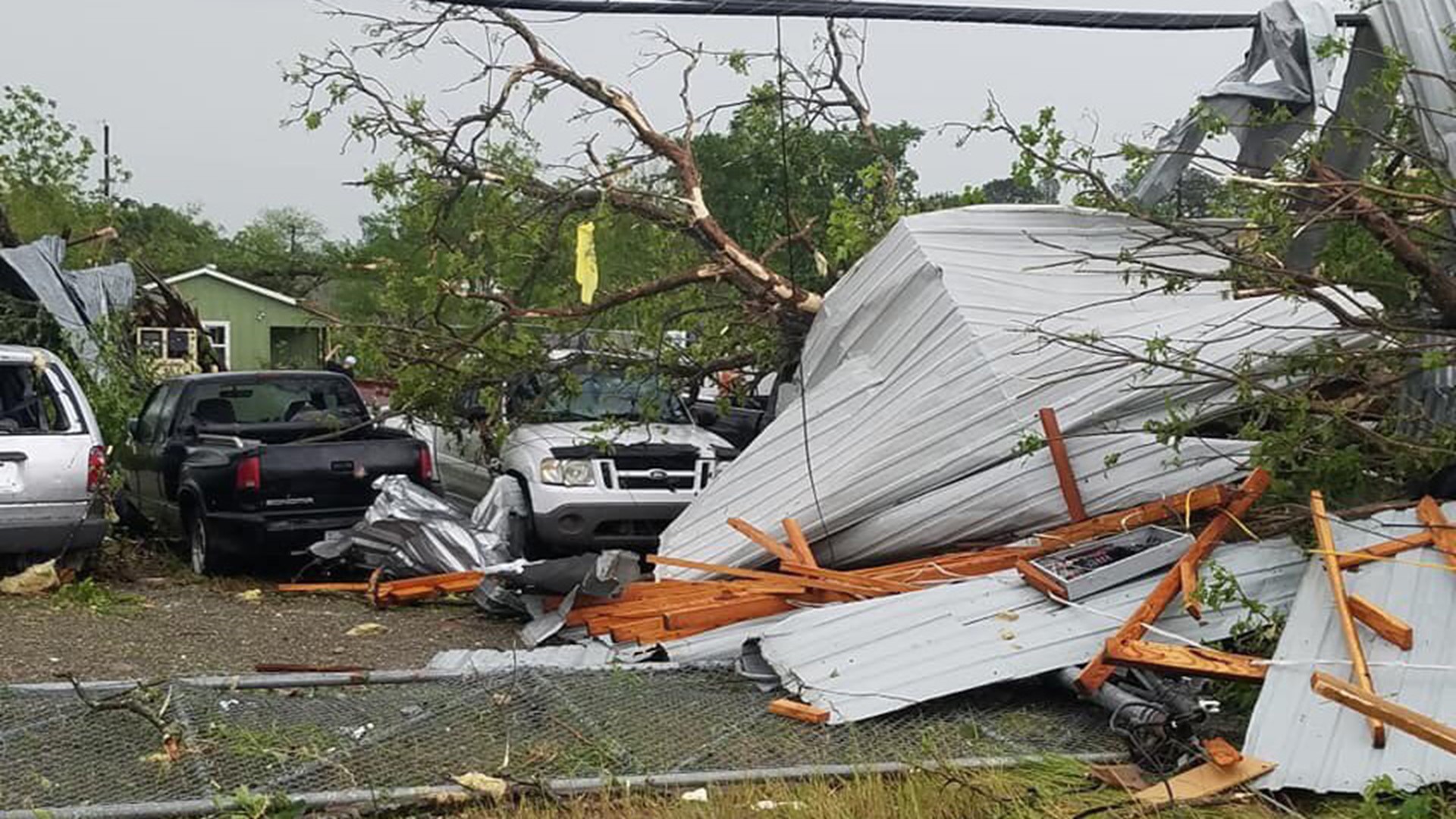 A tornado ripped through a small Texas town.