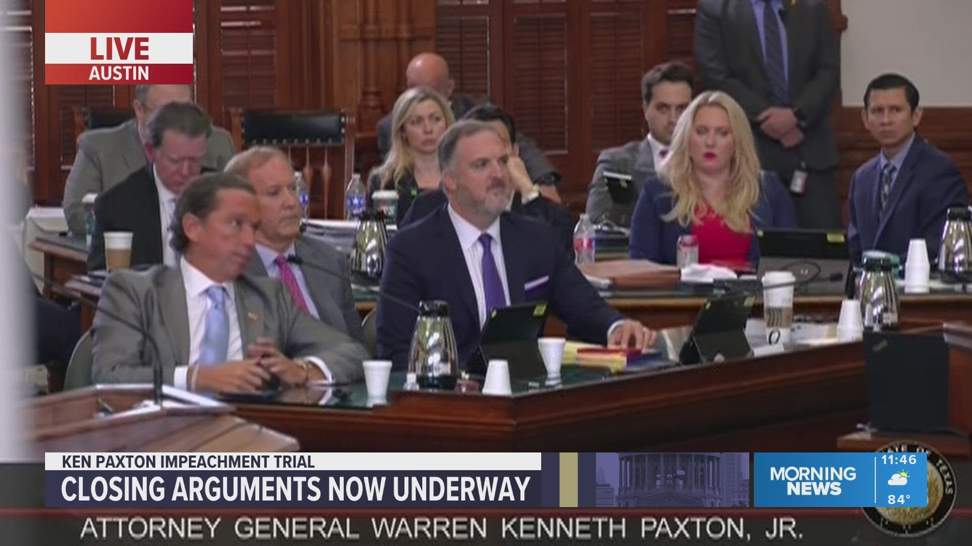Buzbee claimed Rep. Leach was improperly giving testimony during closing arguments in the impeachment trial of suspended Attorney General Ken Paxton.