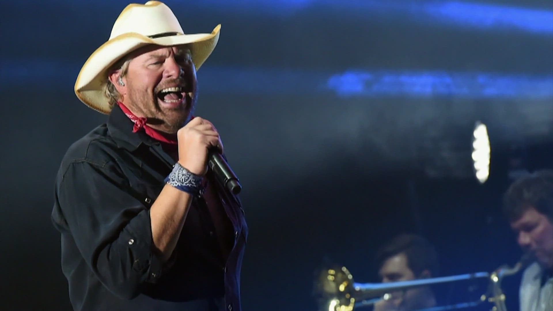 Toby Keith was battling stomach cancer.