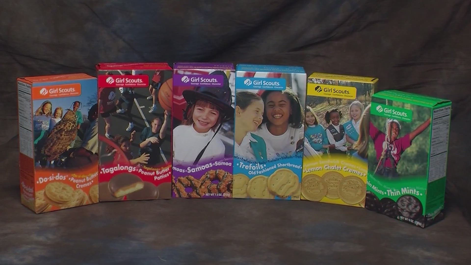 This year, the Girl Scouts are sticking with traditional flavors like Peanut Butter Patties®, Lemonades® and Thin Mints®.