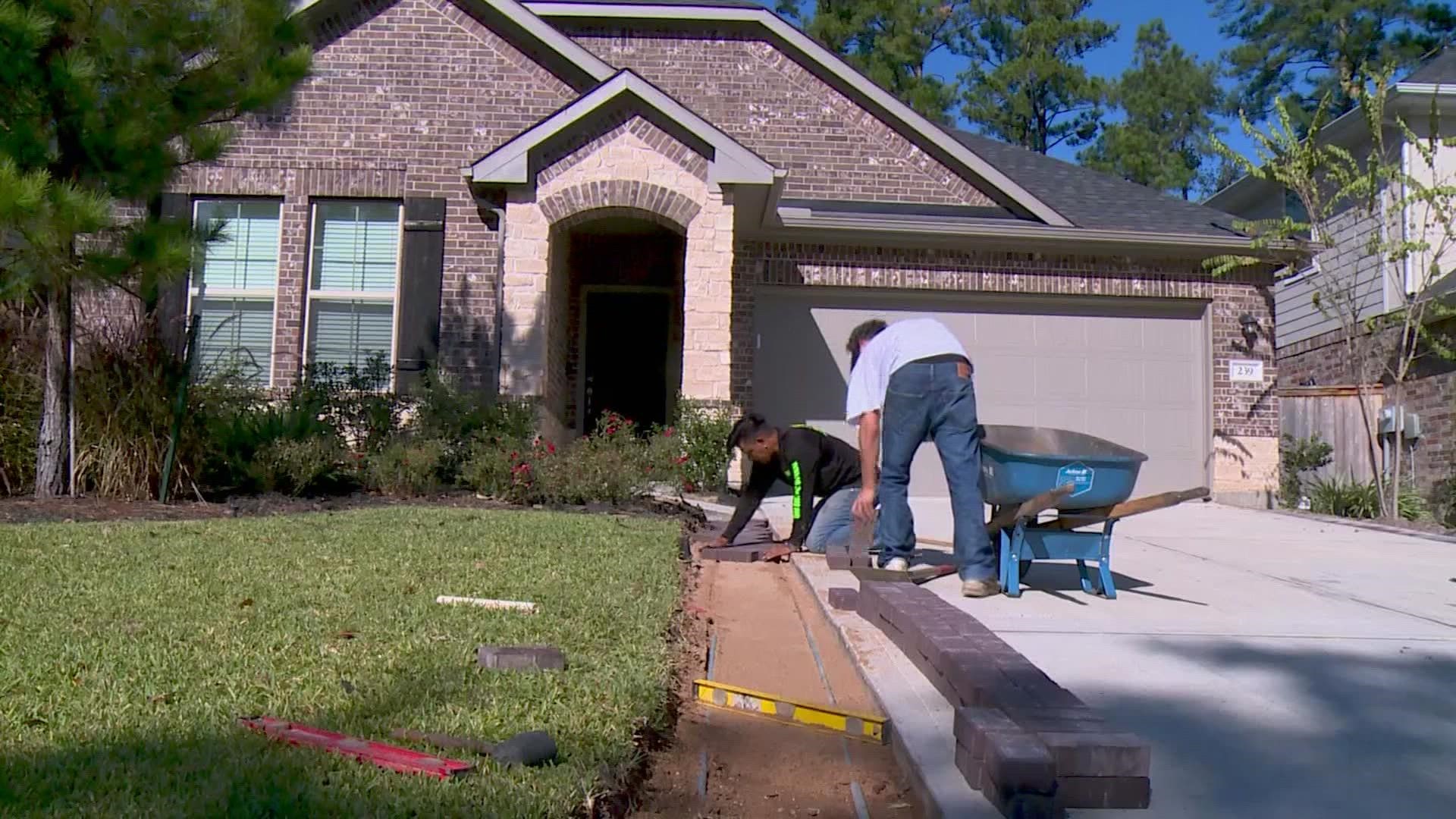 Michael Faust had his landscaping team break ground at the wrong home, but that didn't stop him from turning the mistake into a blessing.