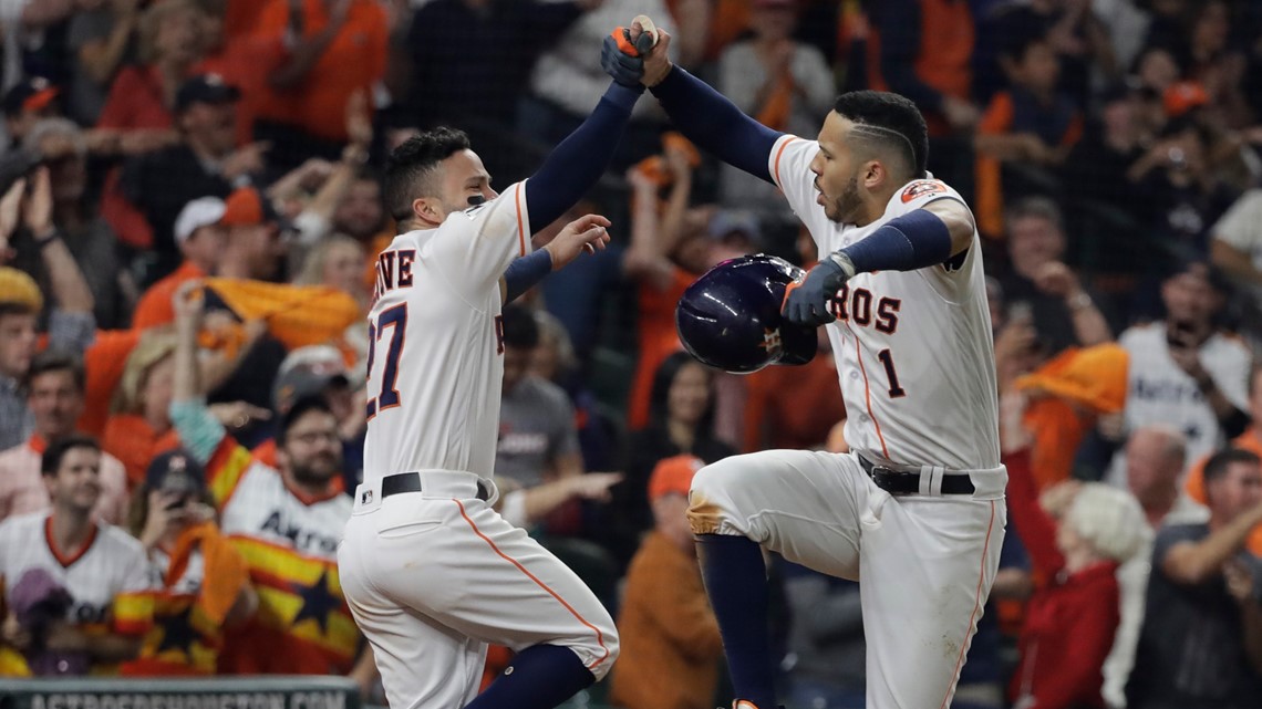 Highlights from the Astros' World Series Game 5 win over the Dodgers 