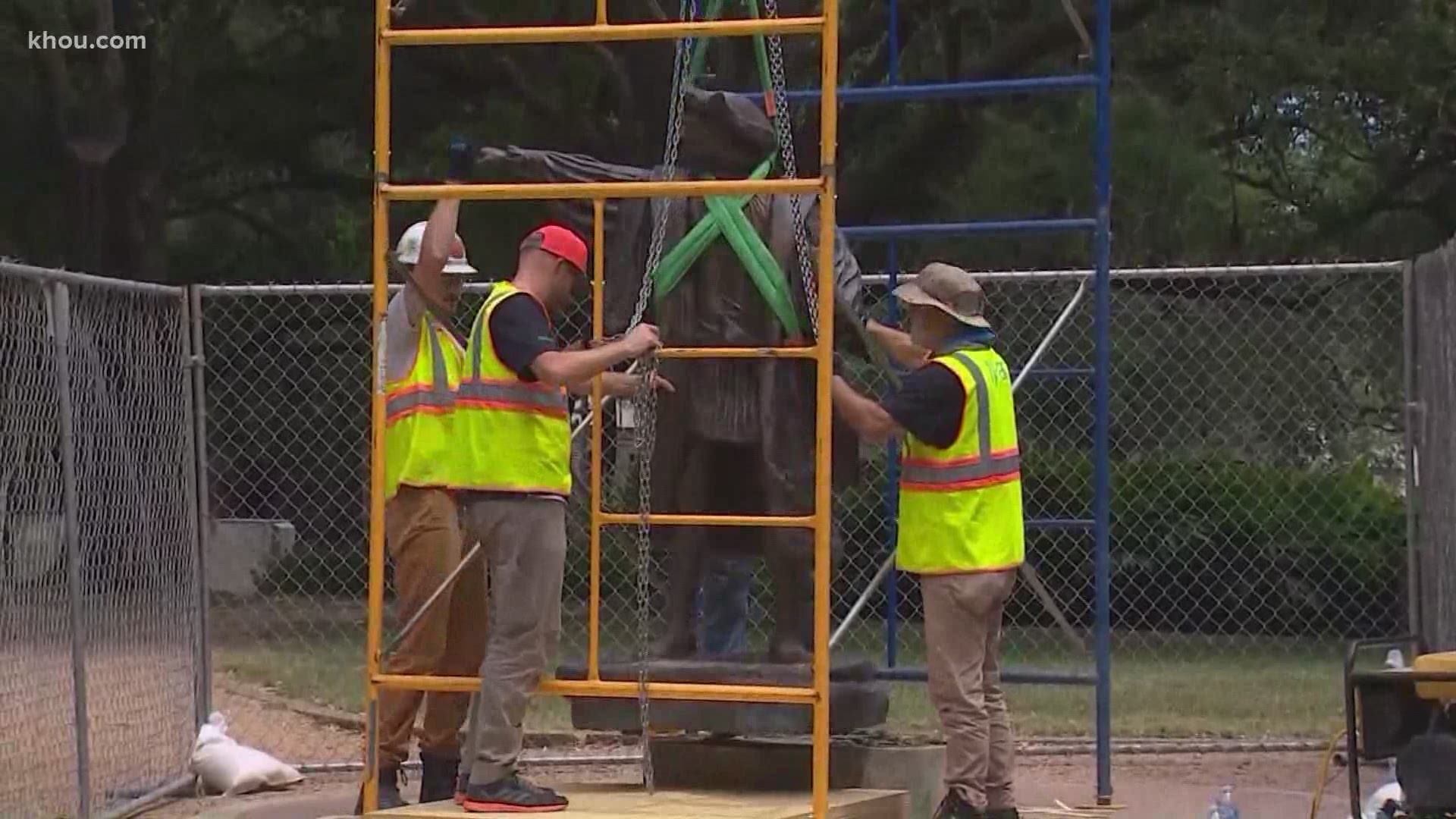 Native Americans have been protesting for years to get the statue of Christopher Columbus removed. Friday, it was finally removed after it was vandalized 3 times.