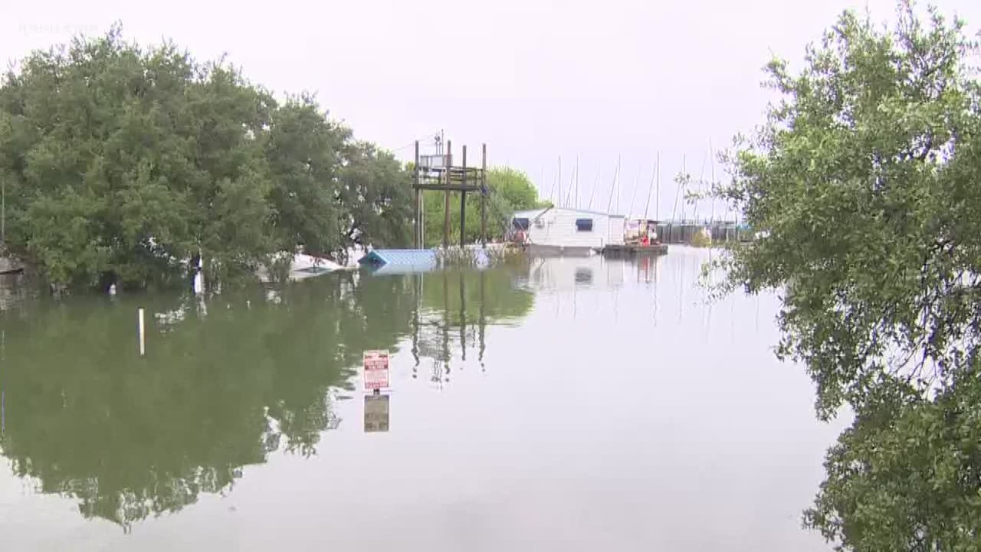 The Lower Colorado River Authority say the lake level in Austin will likely crest on Saturday four feet lower than originally expected.