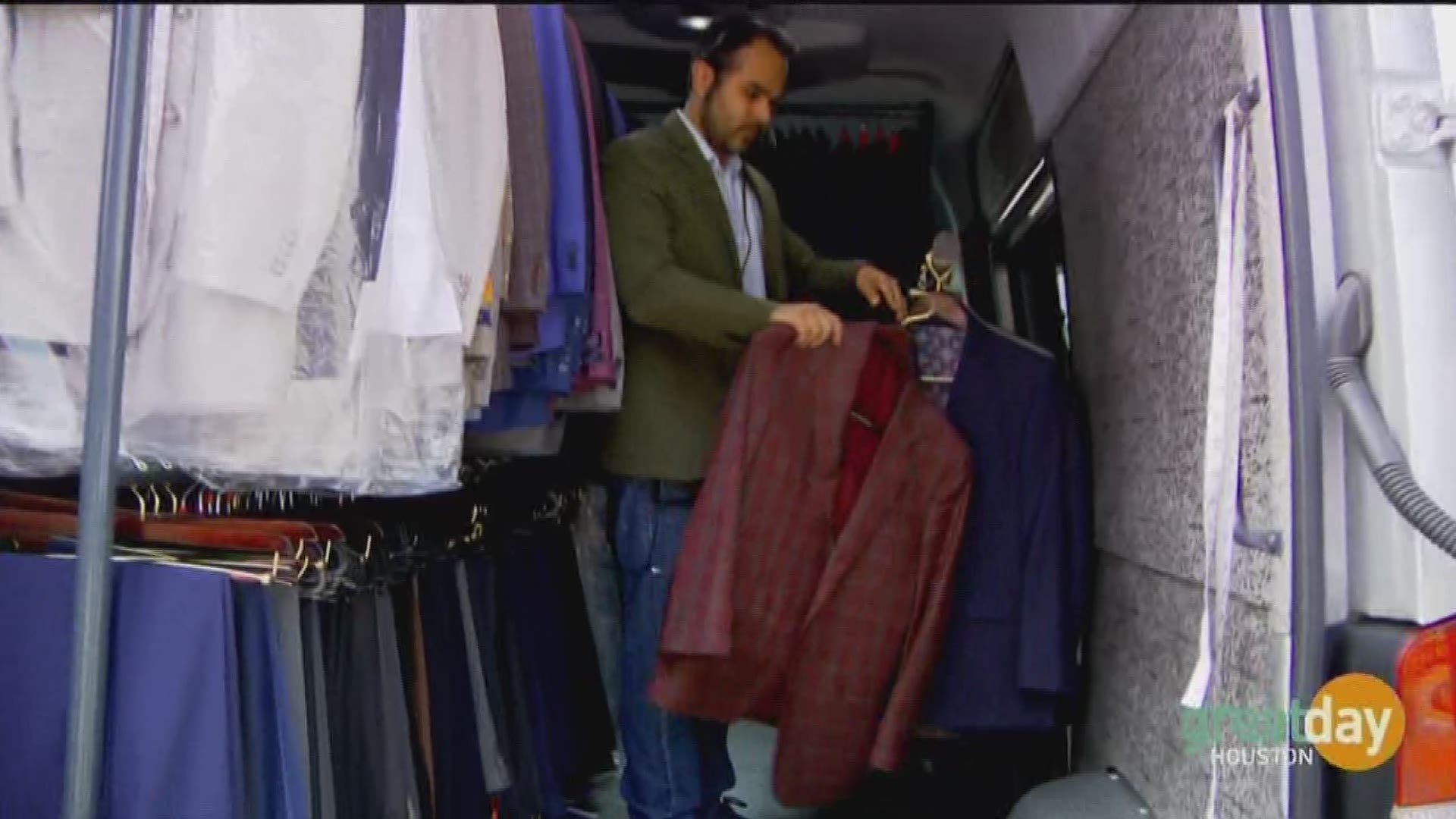 Alex Star takes the hassle out of suit shopping by bringing the store directly to his customers. 