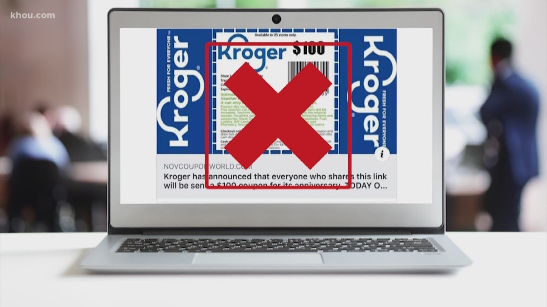 The KHOU Verify team checks out a Kroger email circulating online.