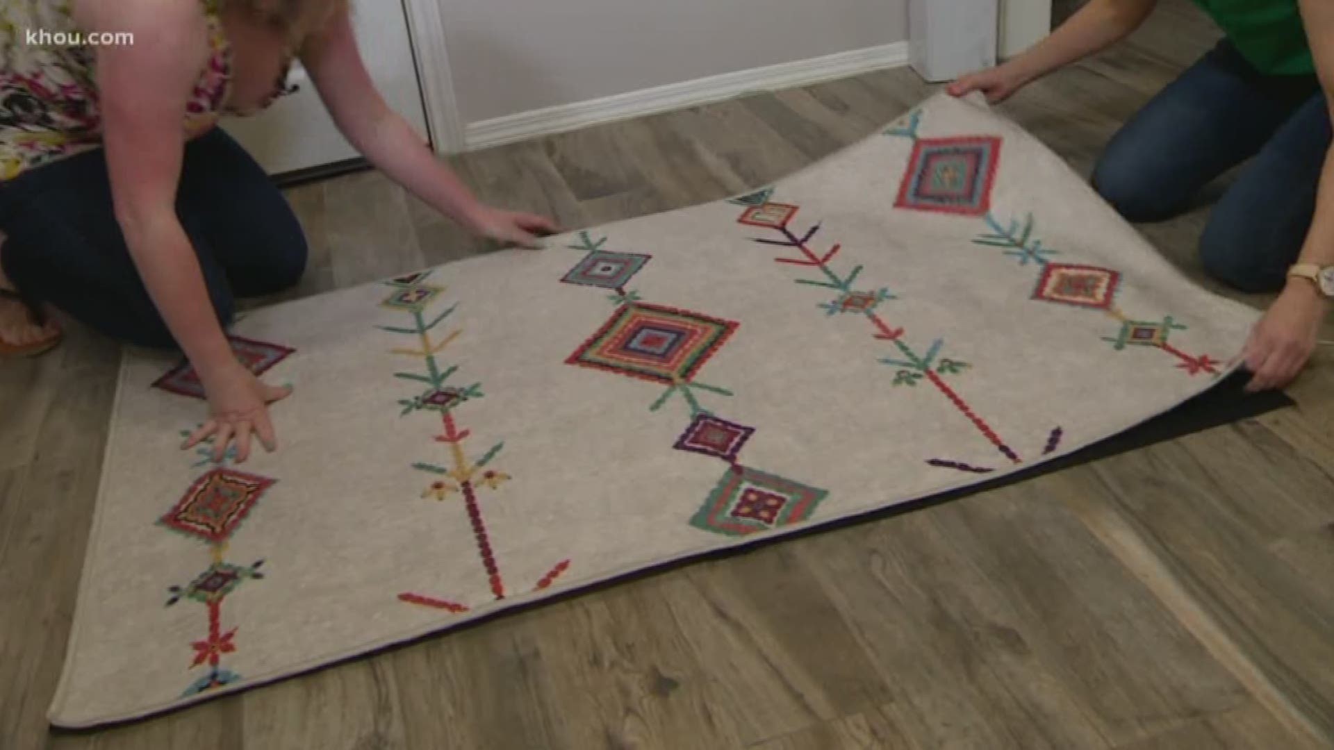 When we heard about a company called Ruggable that sells machine-washable rugs, we had to try it.