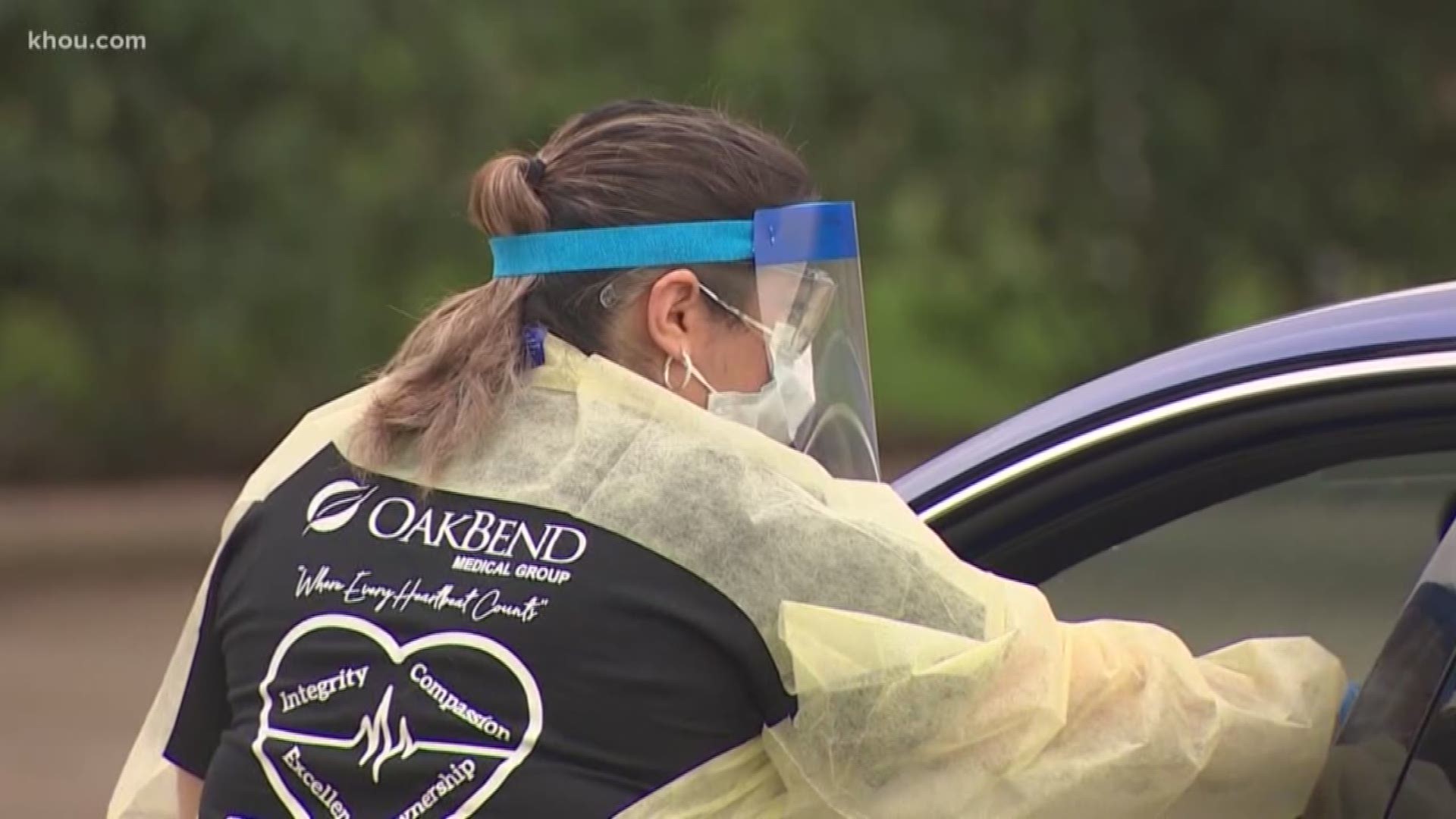 Here's everything you need to know about the first drive-thru coronavirus testing site to open in Fort Bend County.