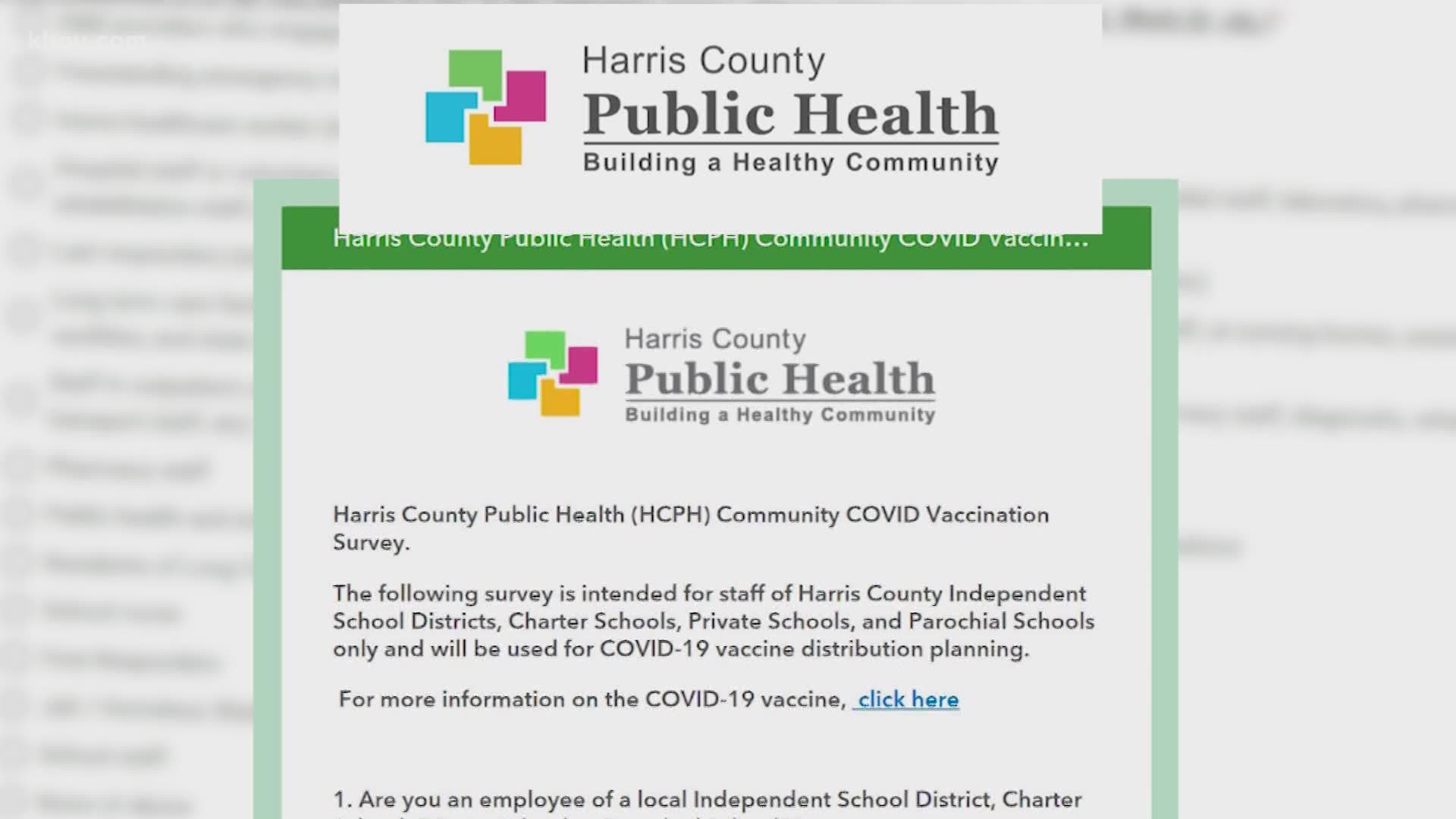 Verify Covid 19 Vaccine Registrations For Harris County Teachers Khou Com