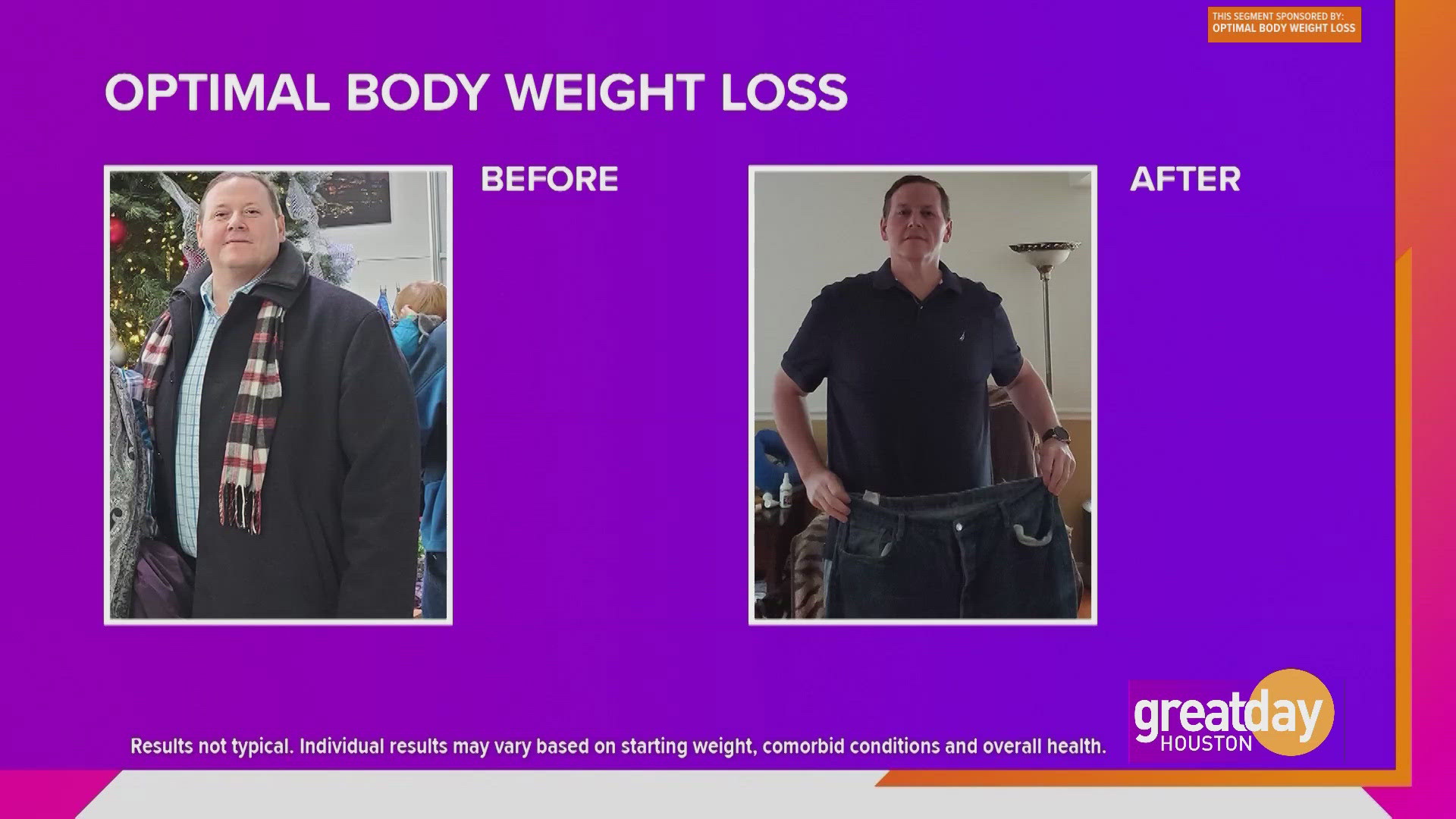 Optimal Body Weight Loss creates personalized programs designed to drop the pounds for good