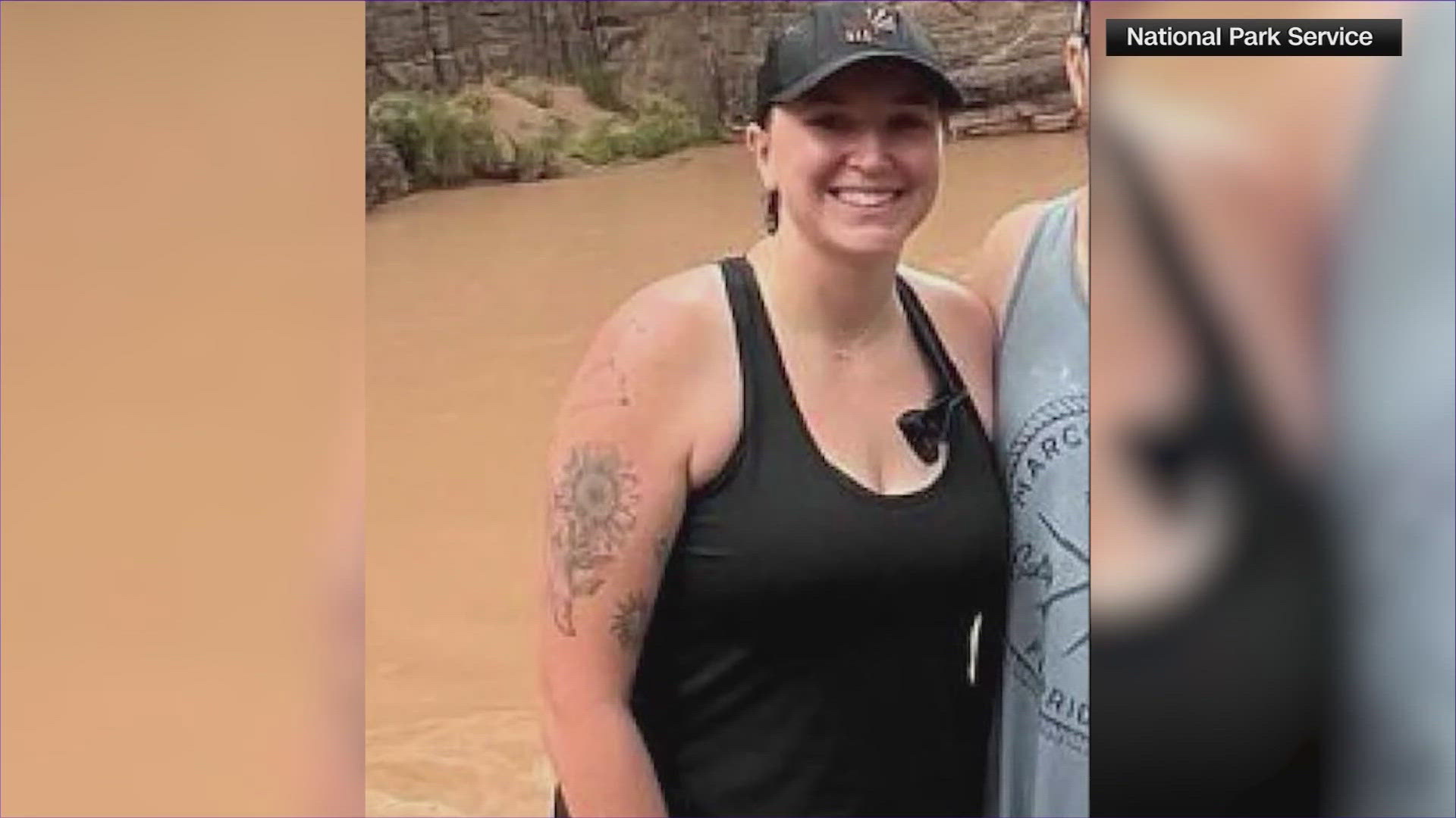 Chenoa Nickerson, 33, was with her husband when she was swept away by flood waters on Aug. 22. Three days later, her body was found.