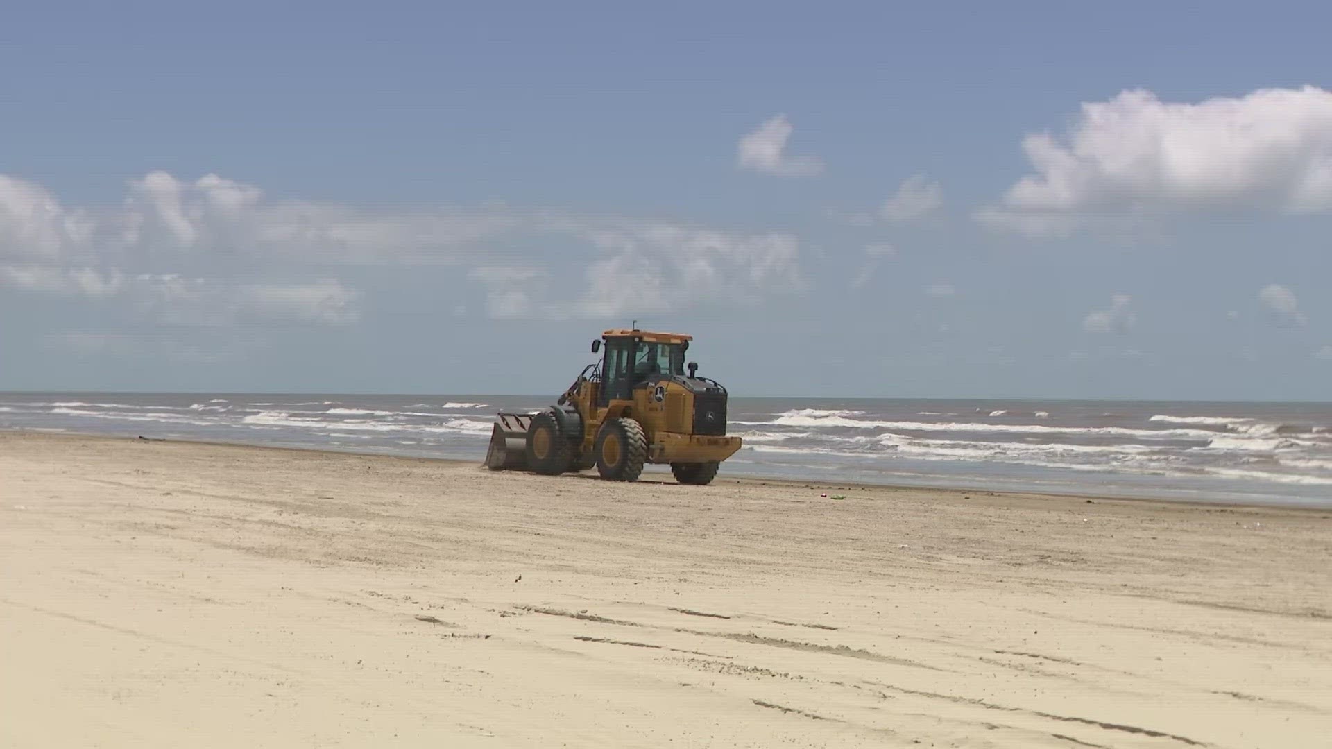 We saw thousands of dead fish along the Brazoria County coast when we were tipped off by a viewer. Over the weekend, crews worked to clear up the miles of dead fish.