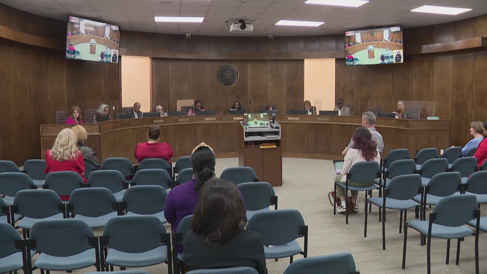The Harris County school district is looking to cut costs amid declining enrollment.
