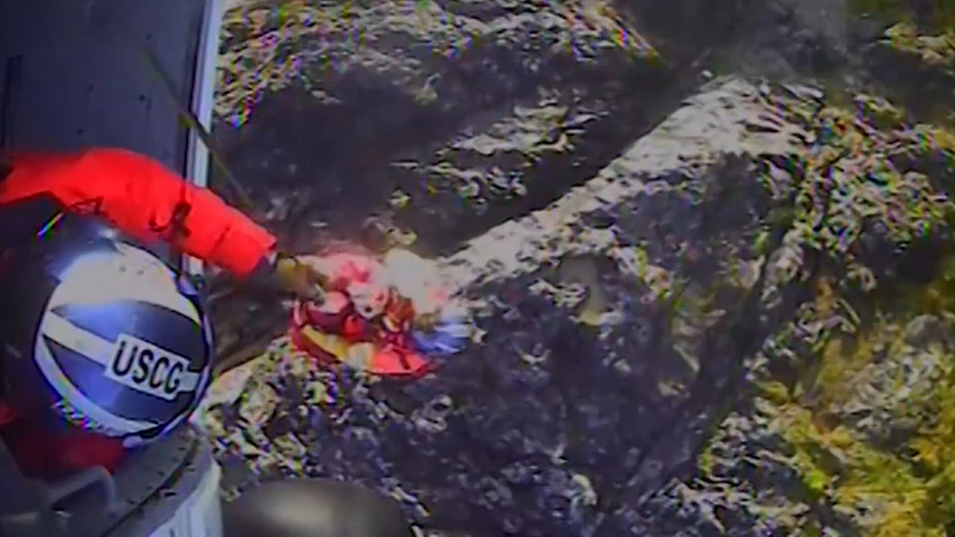 Life Raft Insp Coast Guard rescues boater after fishing boat sank in Alaska | khou.com