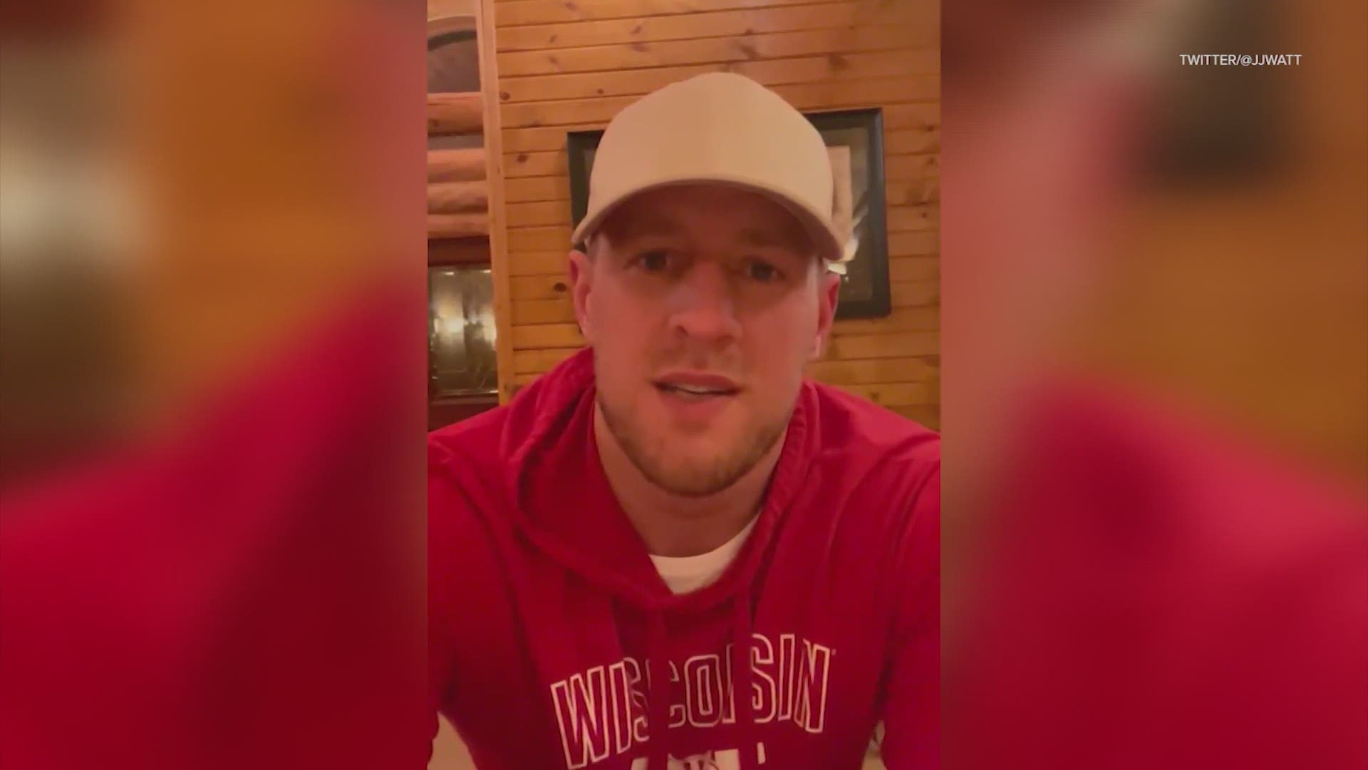 In an emotional message to the people of Houston, J.J. Watt said he is leaving the city he's grown to love because it's time to move on.