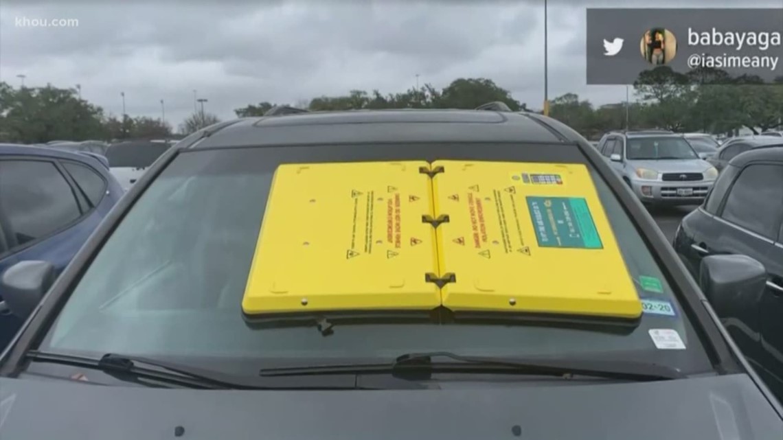 The Barnacle being used at University of Houston to deter habitual parking violators