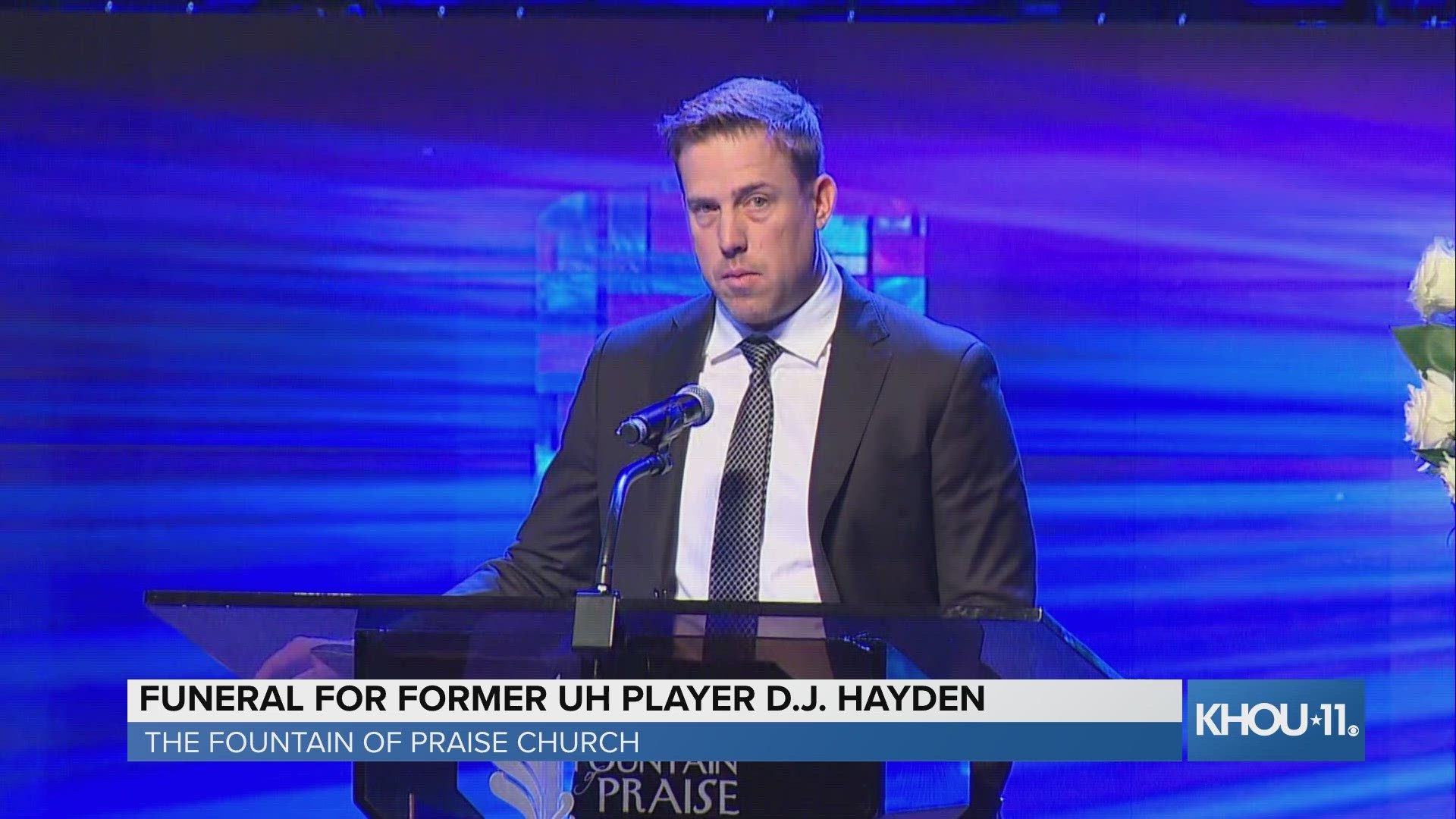 Family, friends, former teammates remember D.J. Hayden at his funeral