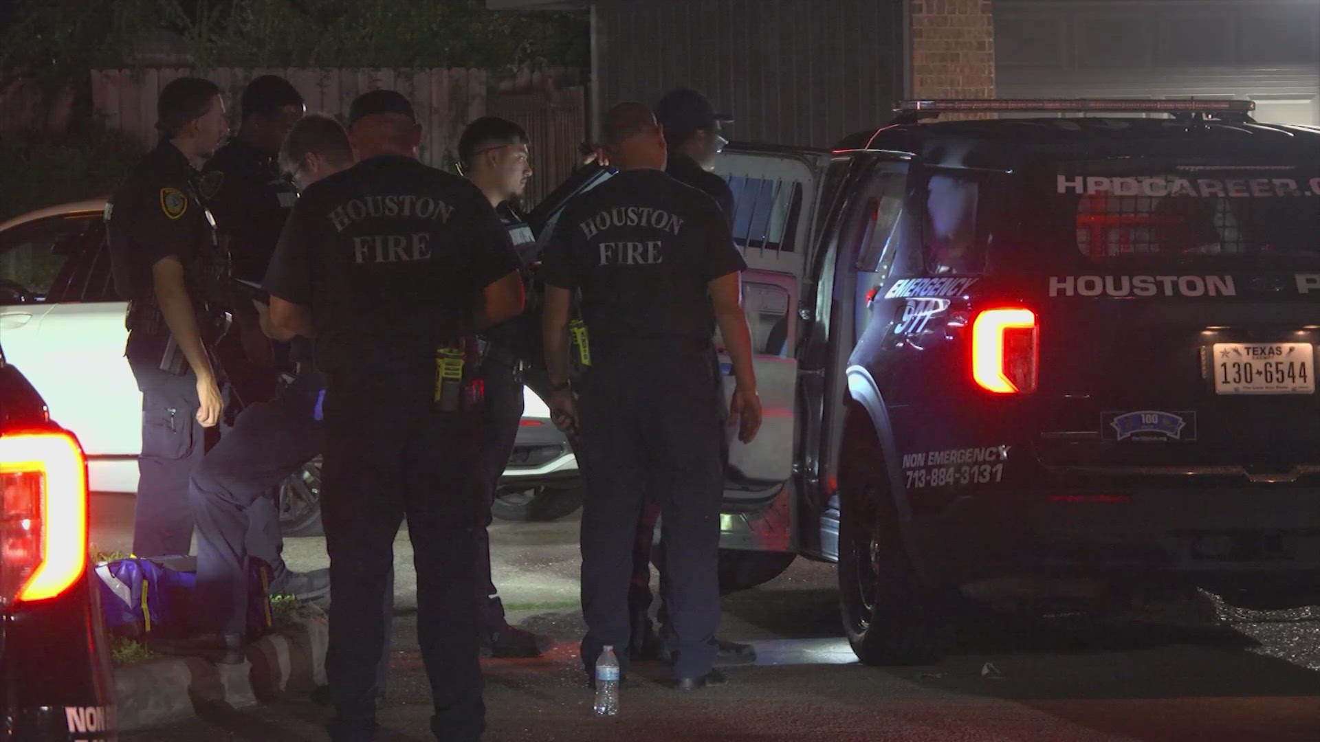 Houston police said a man was robbed by a guy who was impersonating an ICE agent. He was arrested in the Galleria area on Tuesday night.