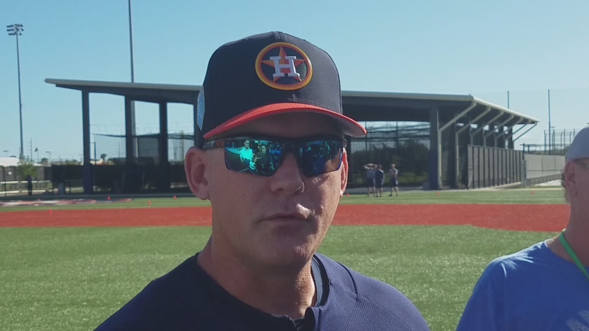 Astros Manager A.J. Hinch spoke about the tragic Parkland shooting before Thursday's practice. The shooting occurred just an hour south of the team's facility in West Palm Beach.